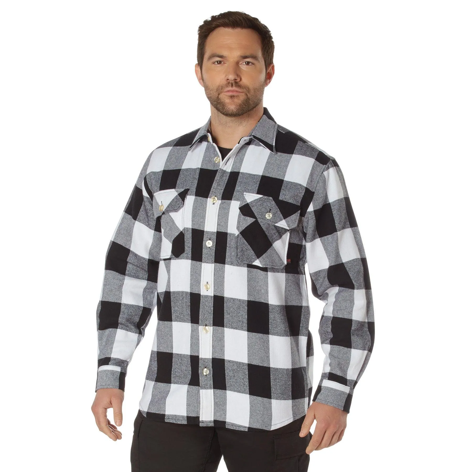 Extra Heavyweight Buffalo Plaid Flannel Shirt