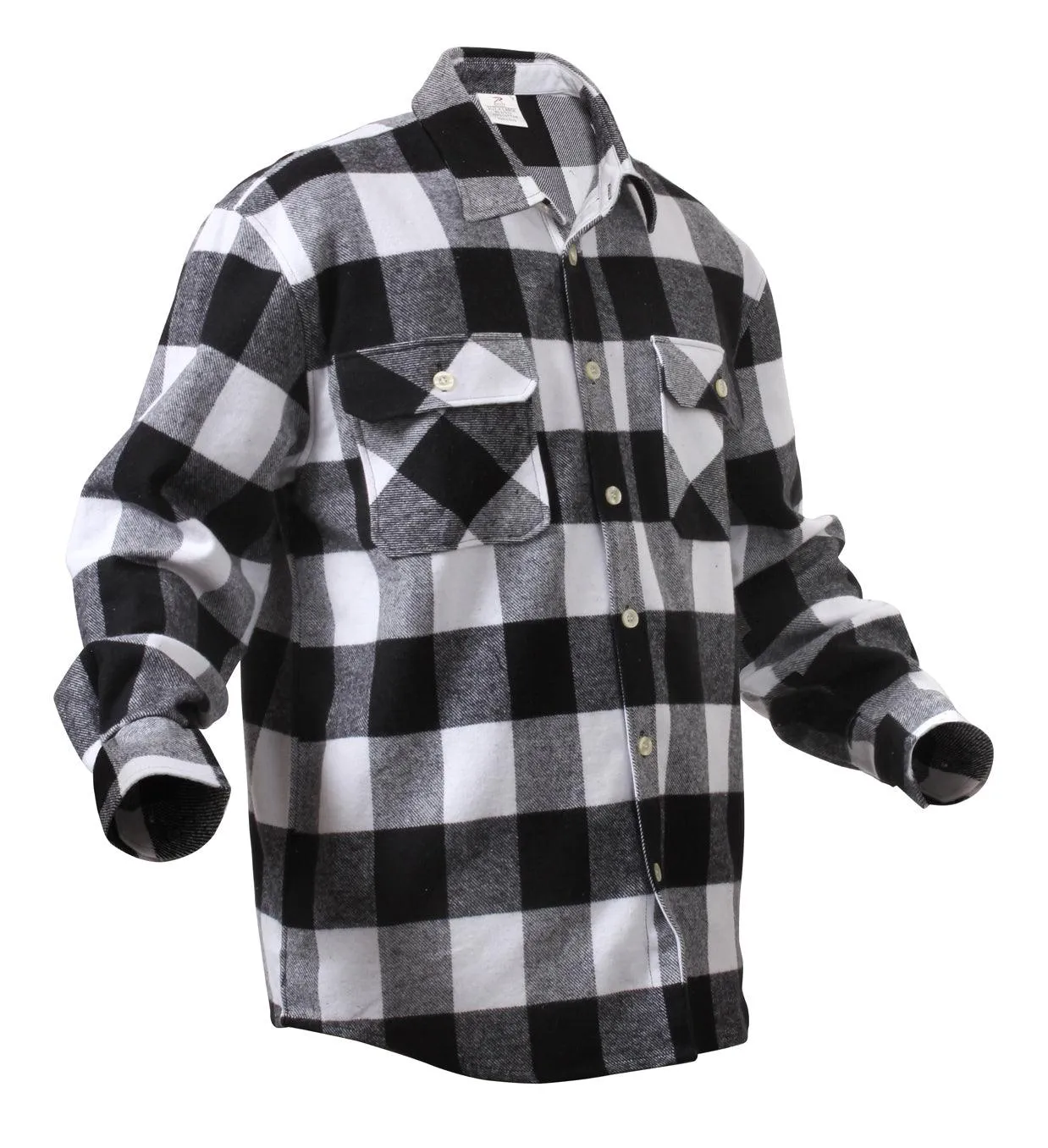 Extra Heavyweight Buffalo Plaid Flannel Shirt