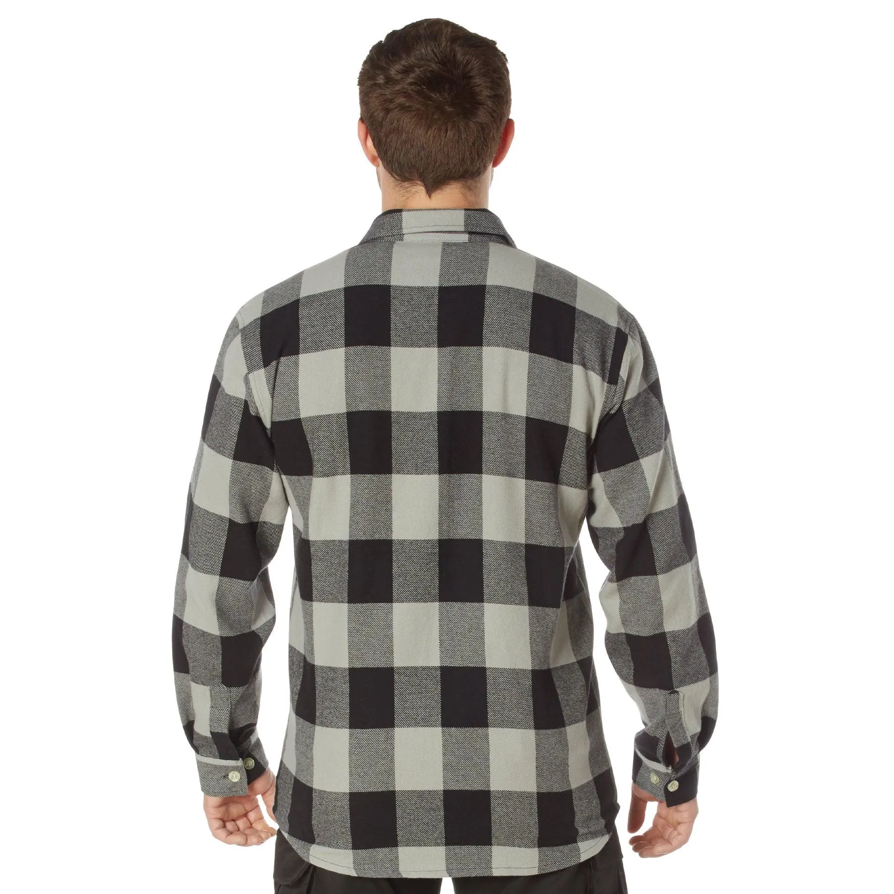 Extra Heavyweight Buffalo Plaid Flannel Shirt