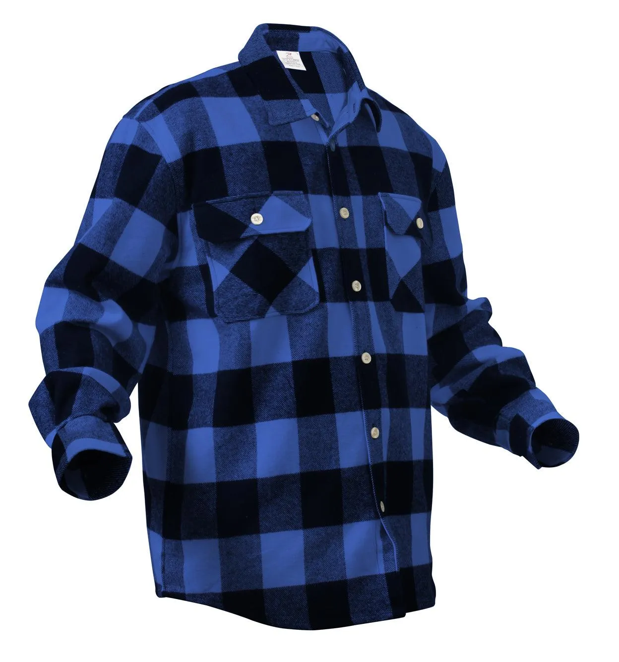 Extra Heavyweight Buffalo Plaid Flannel Shirt