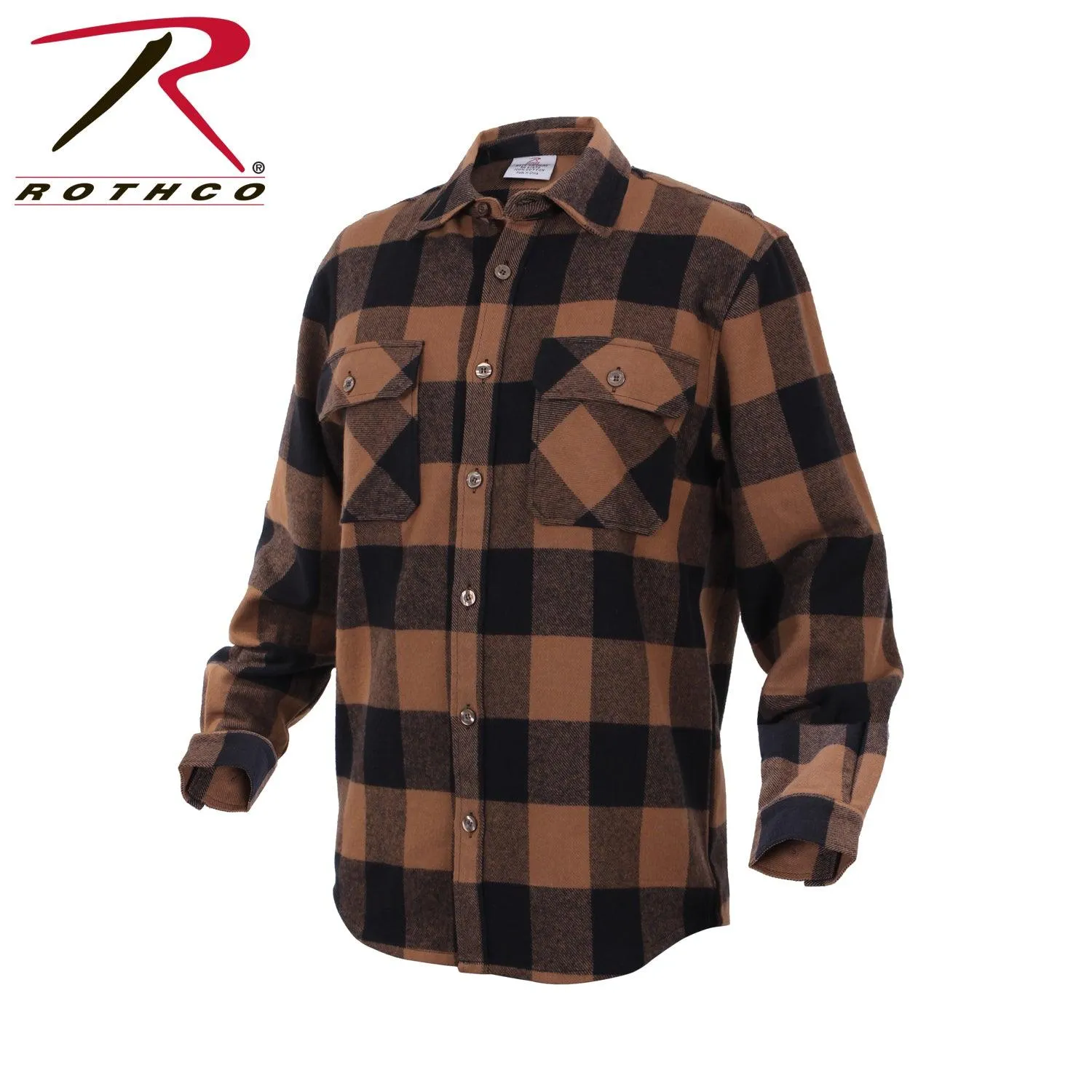 Extra Heavyweight Buffalo Plaid Flannel Shirt