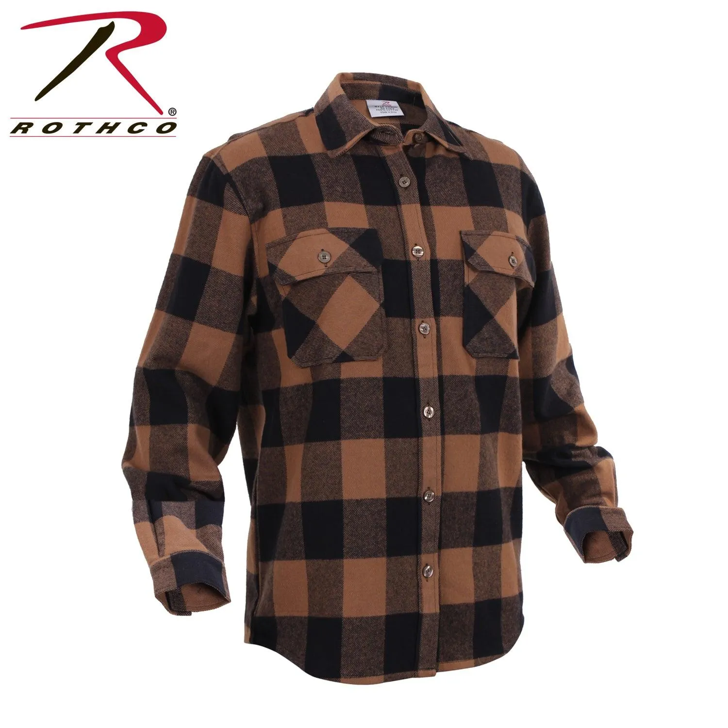 Extra Heavyweight Buffalo Plaid Flannel Shirt