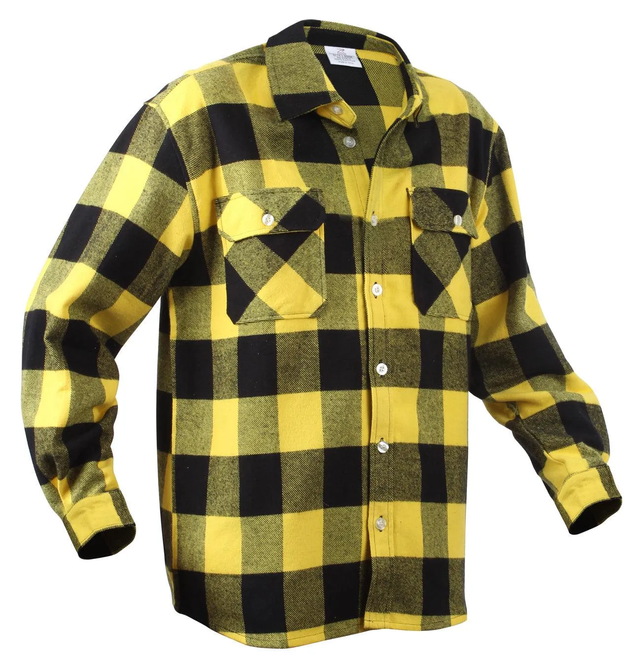 Extra Heavyweight Buffalo Plaid Flannel Shirt