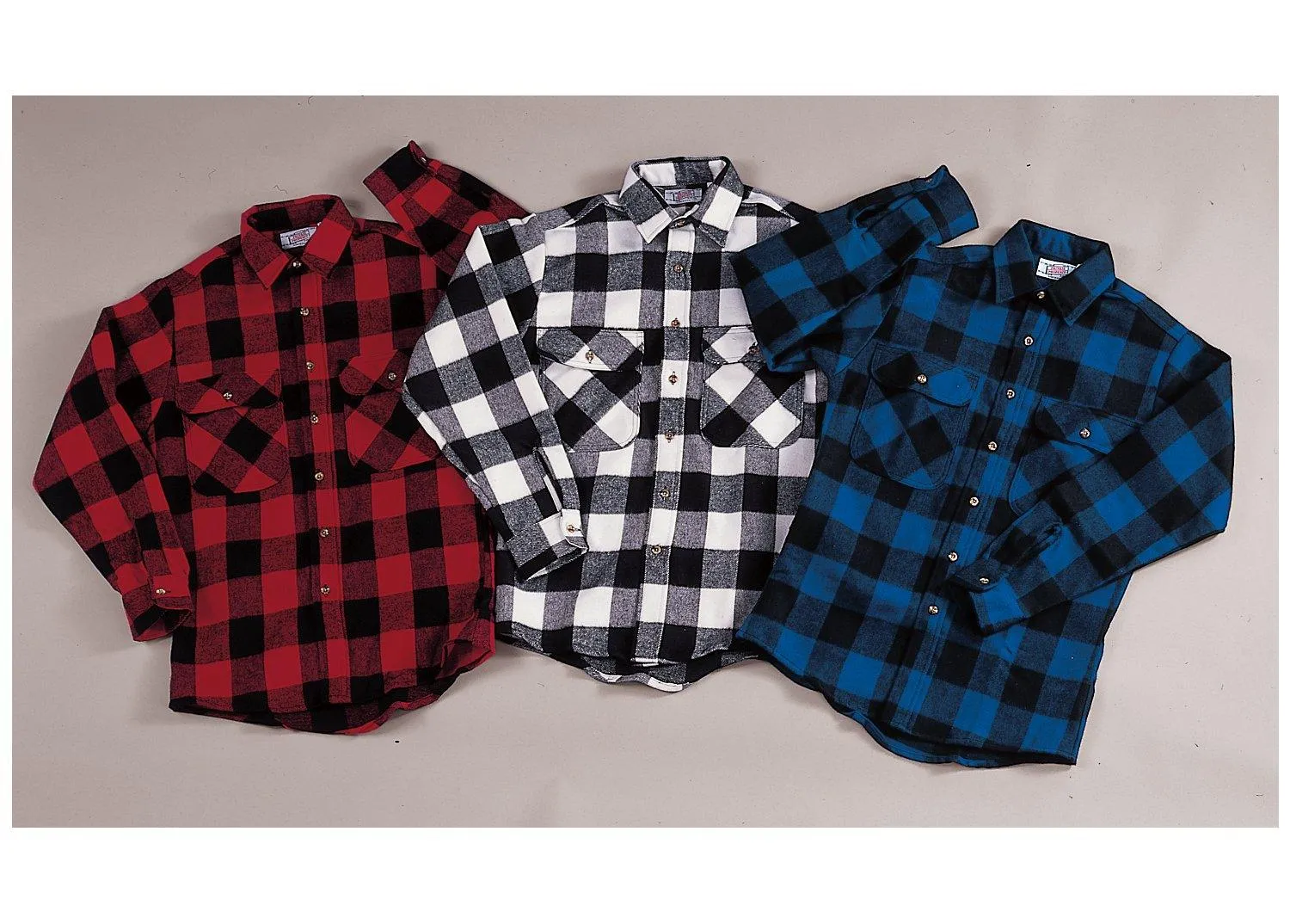 Extra Heavyweight Buffalo Plaid Flannel Shirt