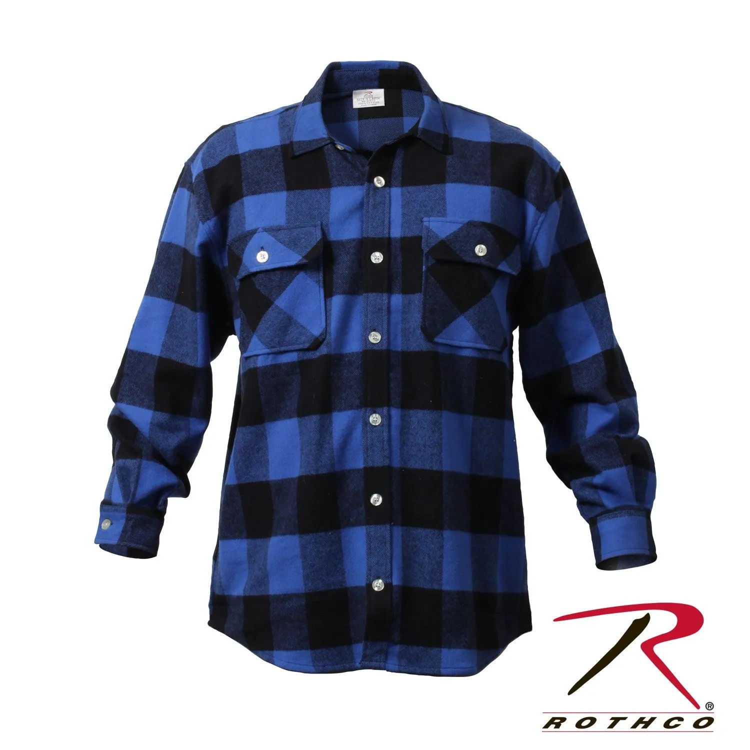 Extra Heavyweight Buffalo Plaid Flannel Shirt