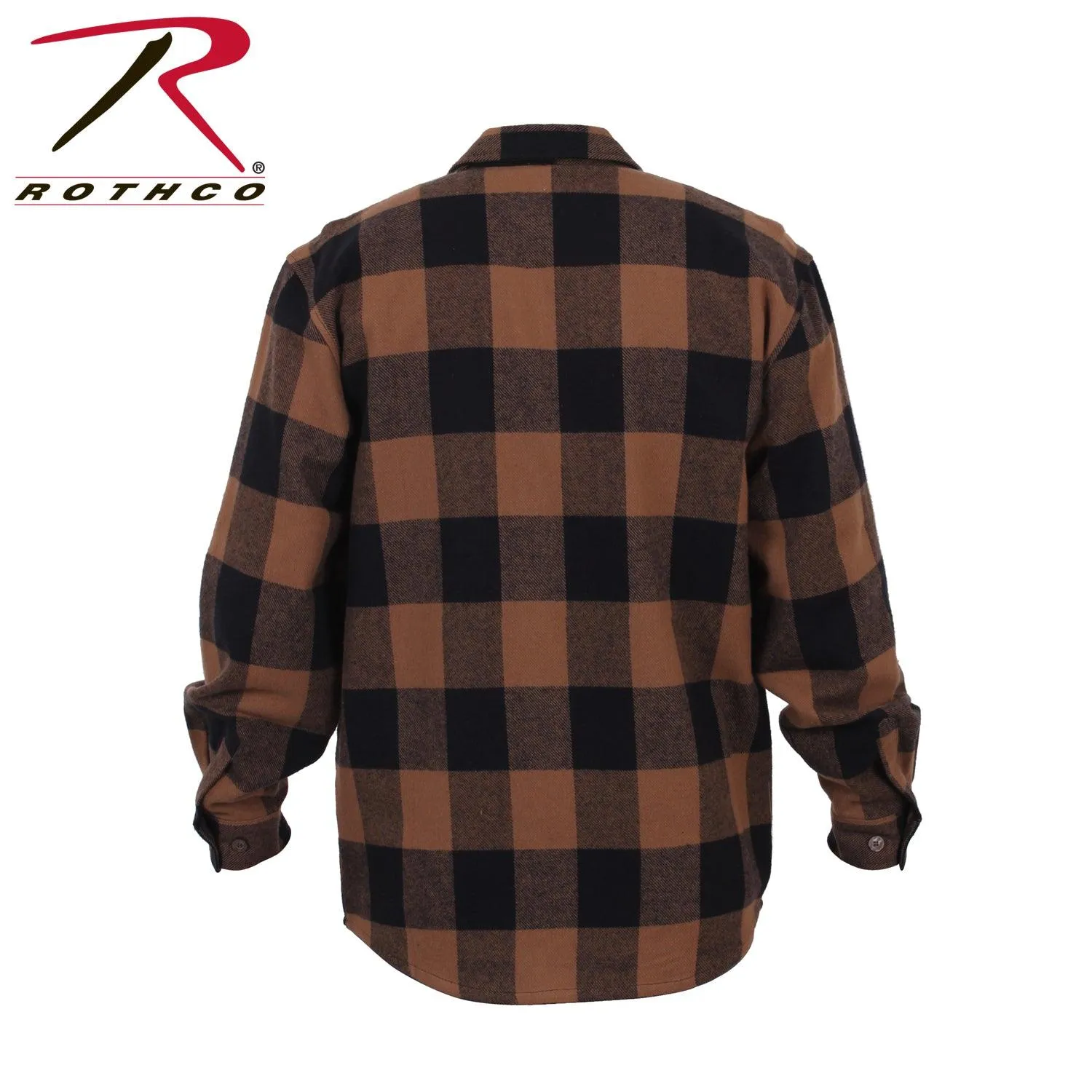 Extra Heavyweight Buffalo Plaid Flannel Shirt