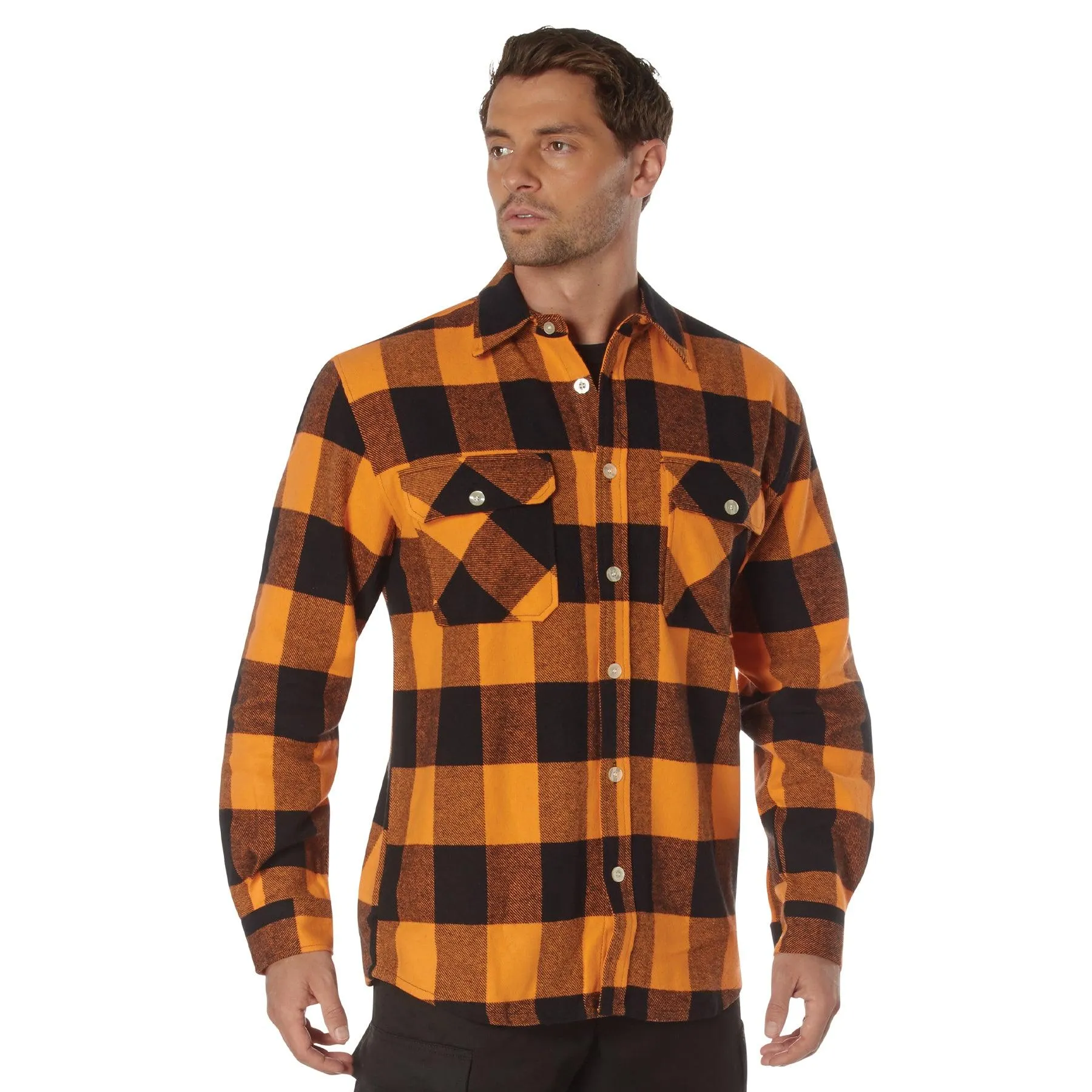 Extra Heavyweight Buffalo Plaid Flannel Shirt