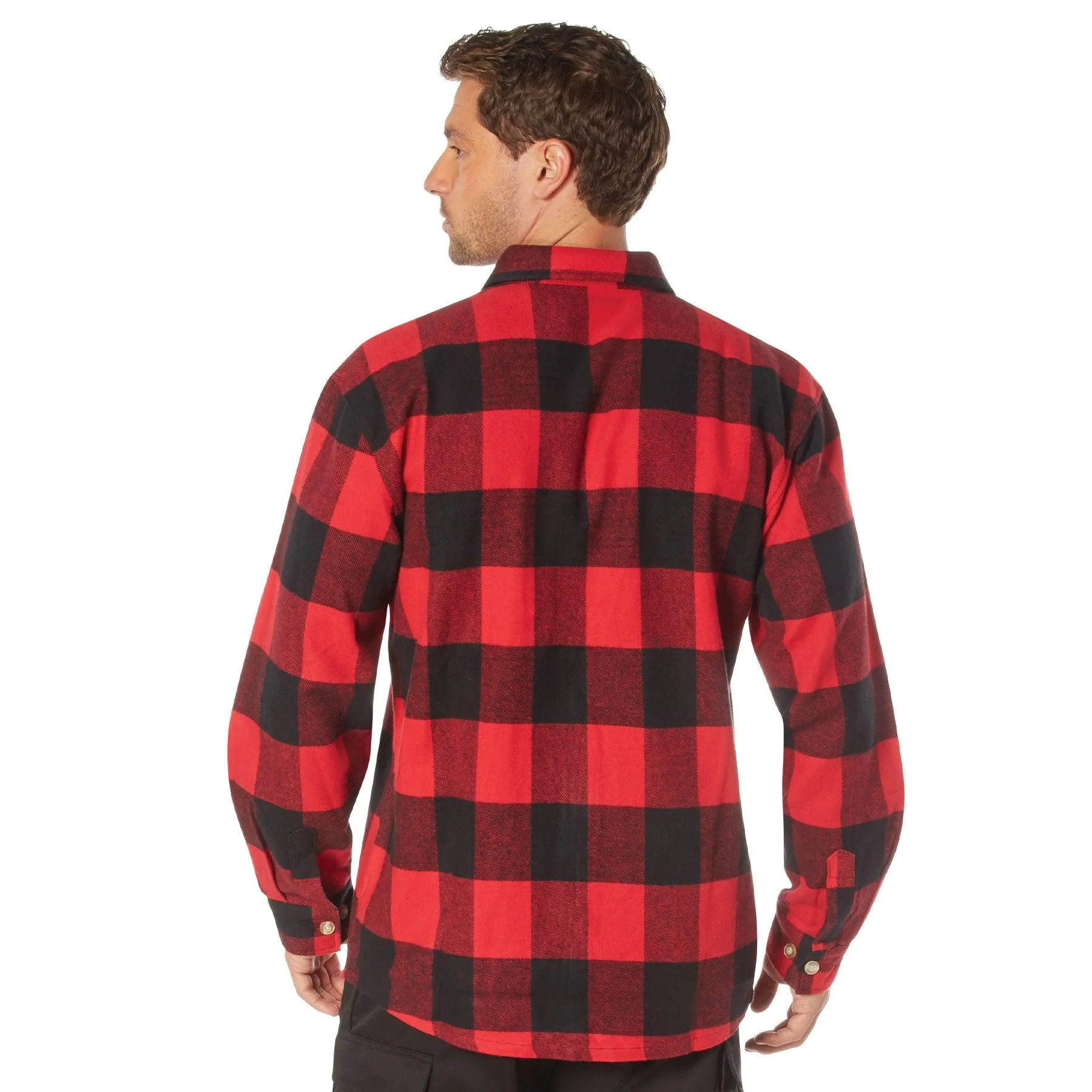 Extra Heavyweight Buffalo Plaid Flannel Shirt