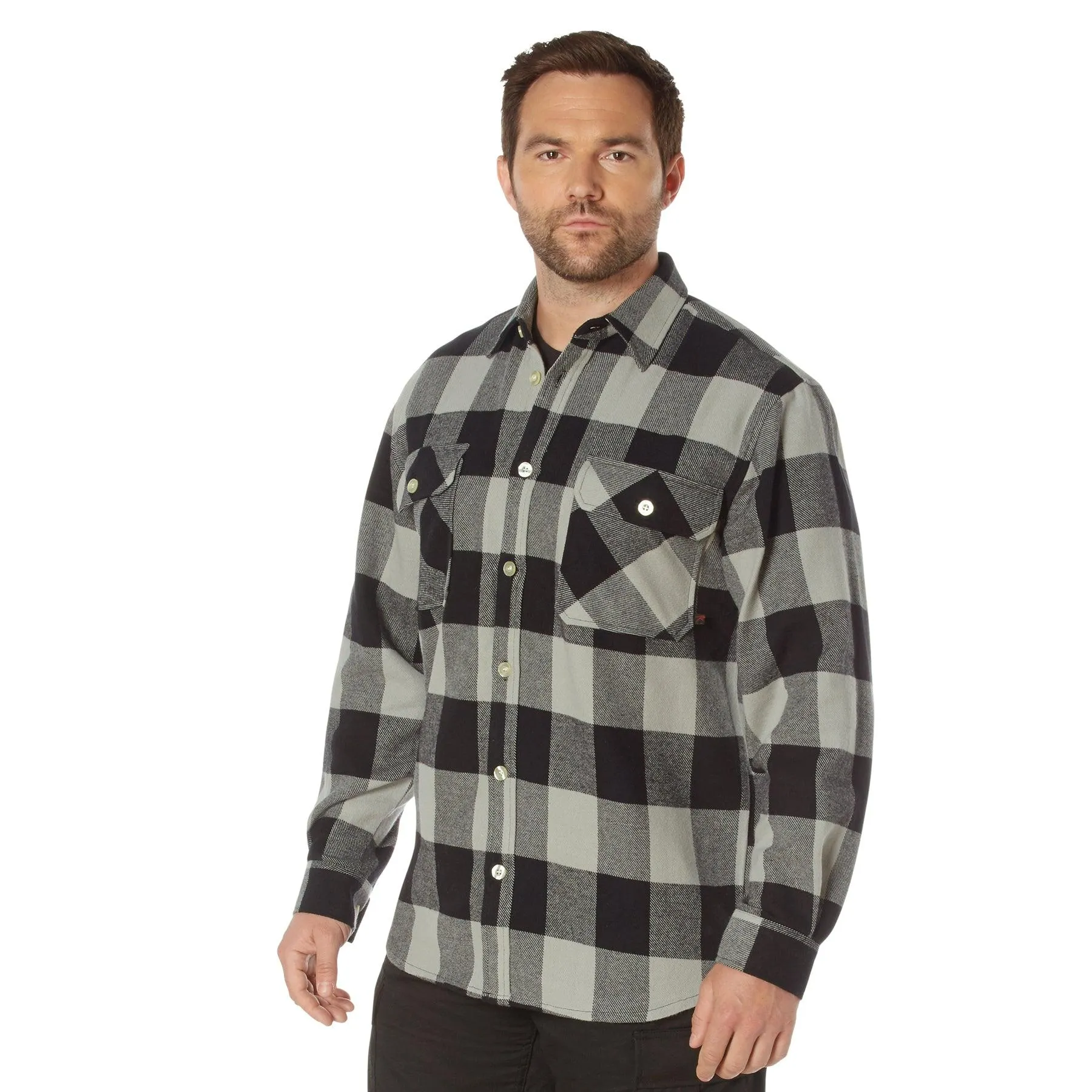 Extra Heavyweight Buffalo Plaid Flannel Shirt