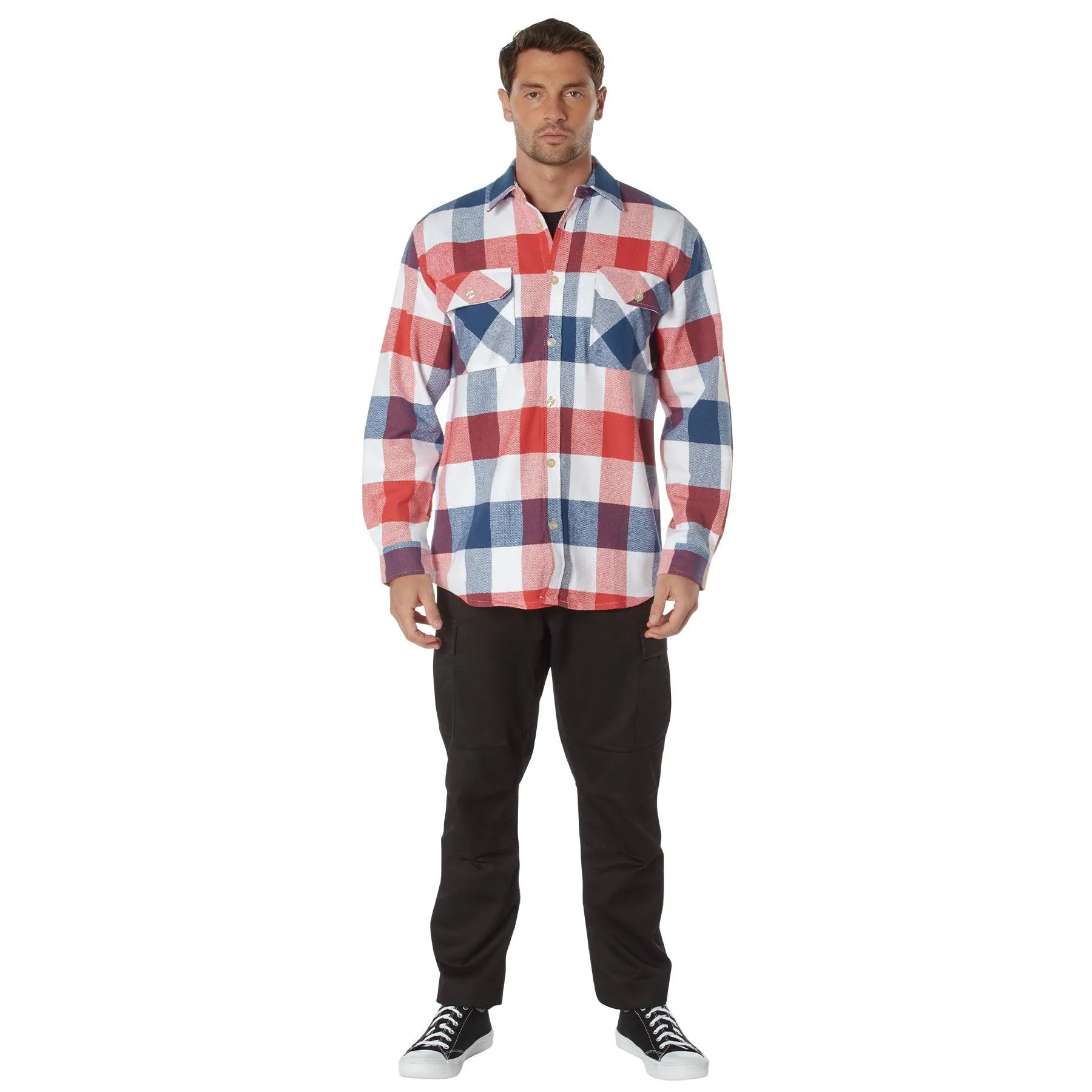 Extra Heavyweight Buffalo Plaid Flannel Shirt