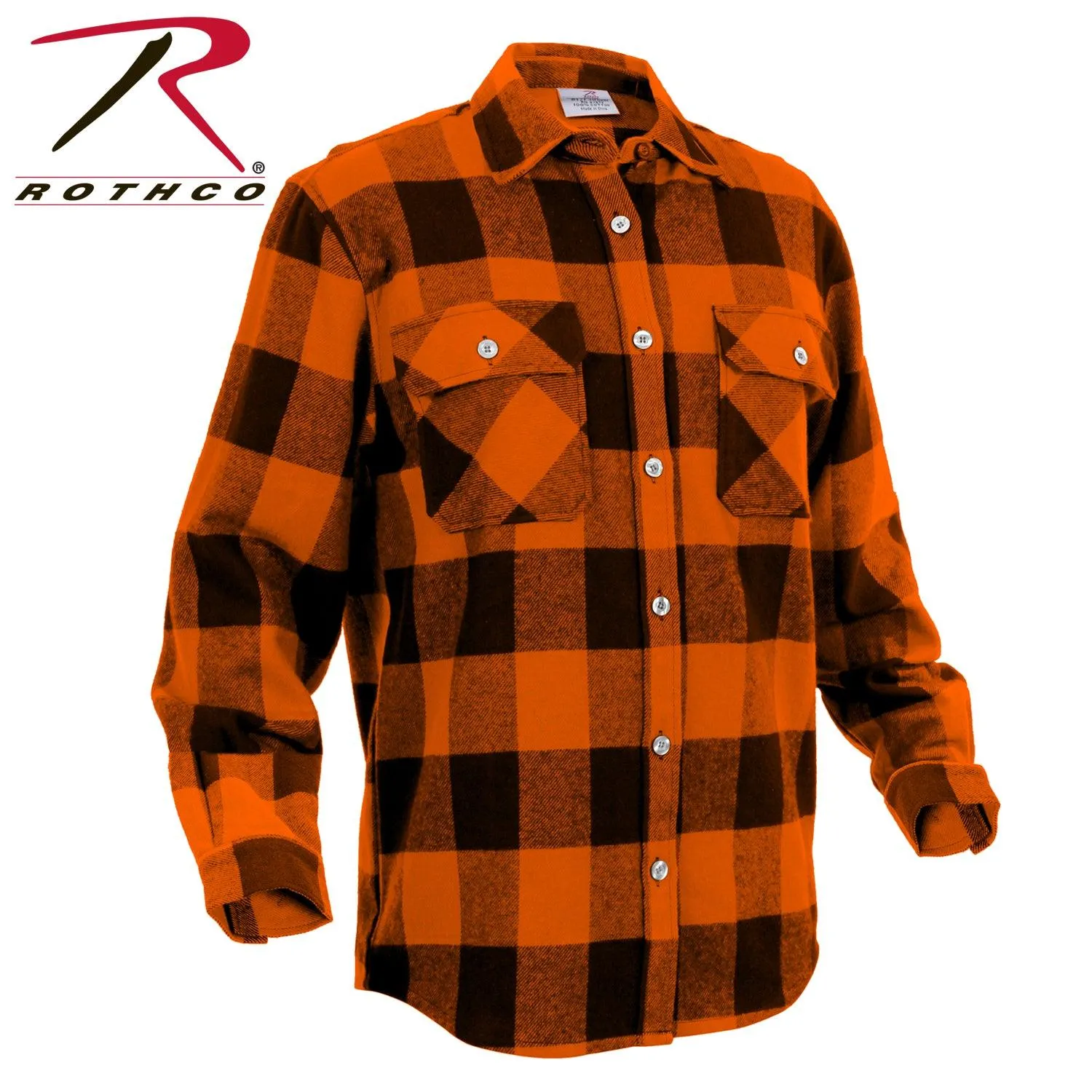 Extra Heavyweight Buffalo Plaid Flannel Shirt