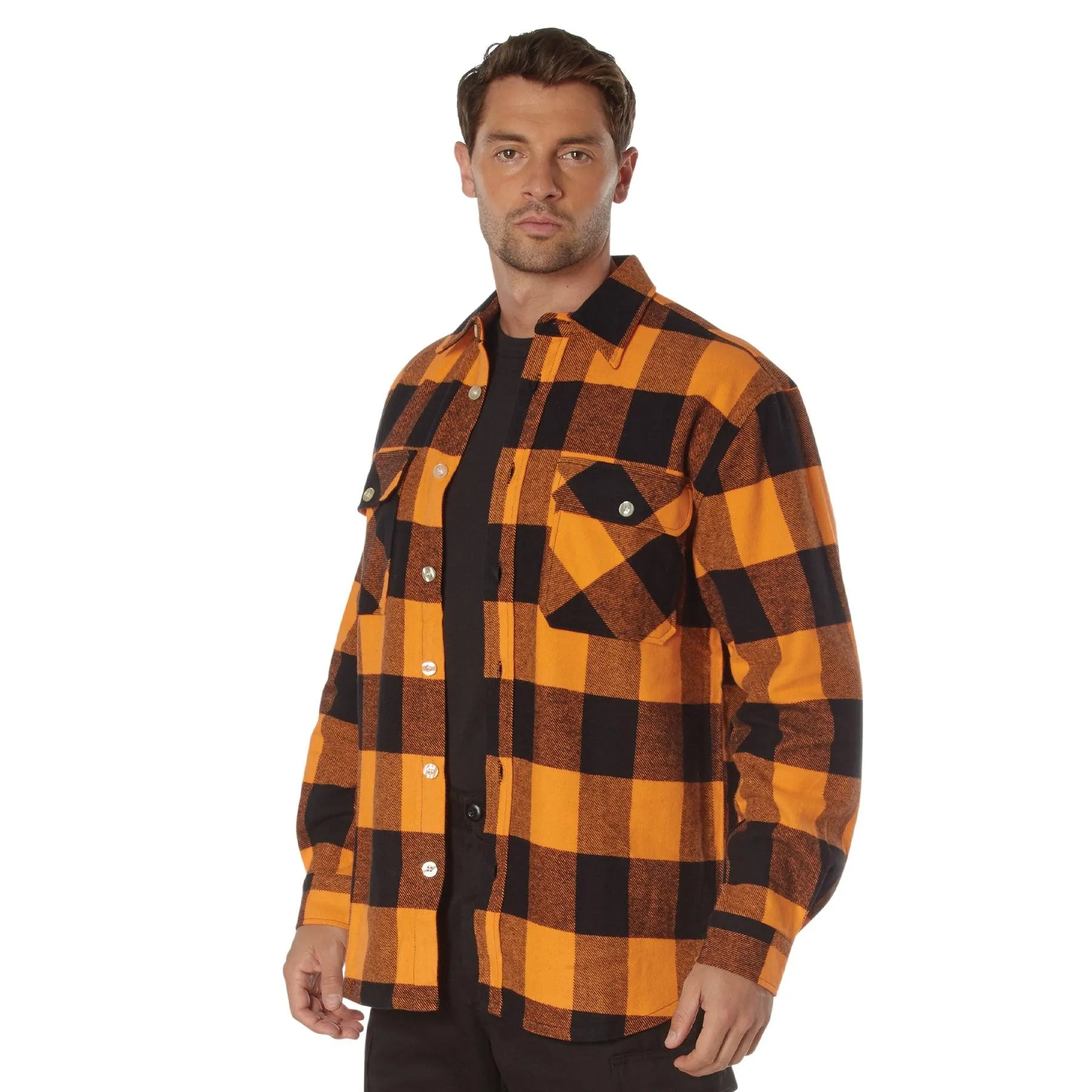 Extra Heavyweight Buffalo Plaid Flannel Shirt