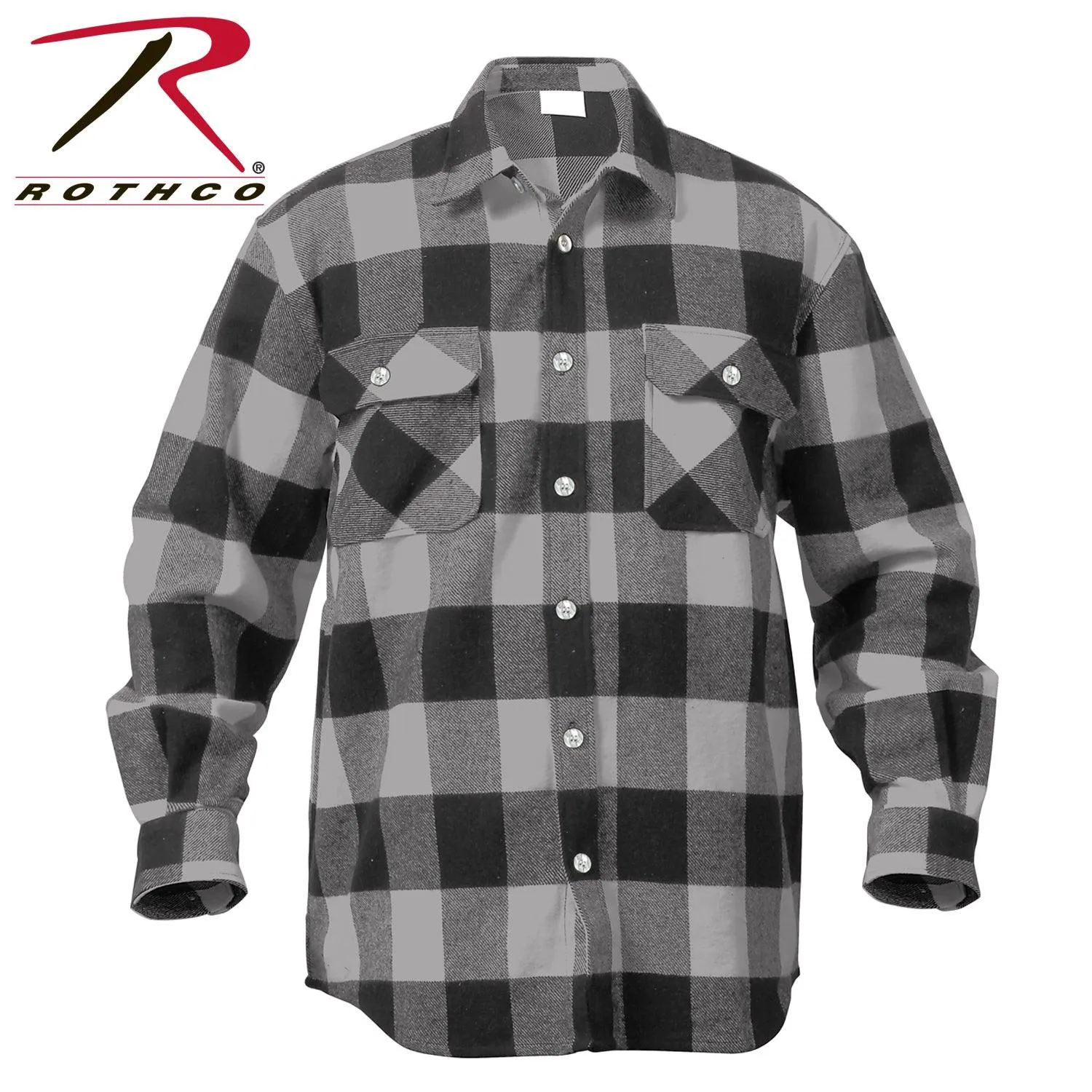 Extra Heavyweight Buffalo Plaid Flannel Shirt