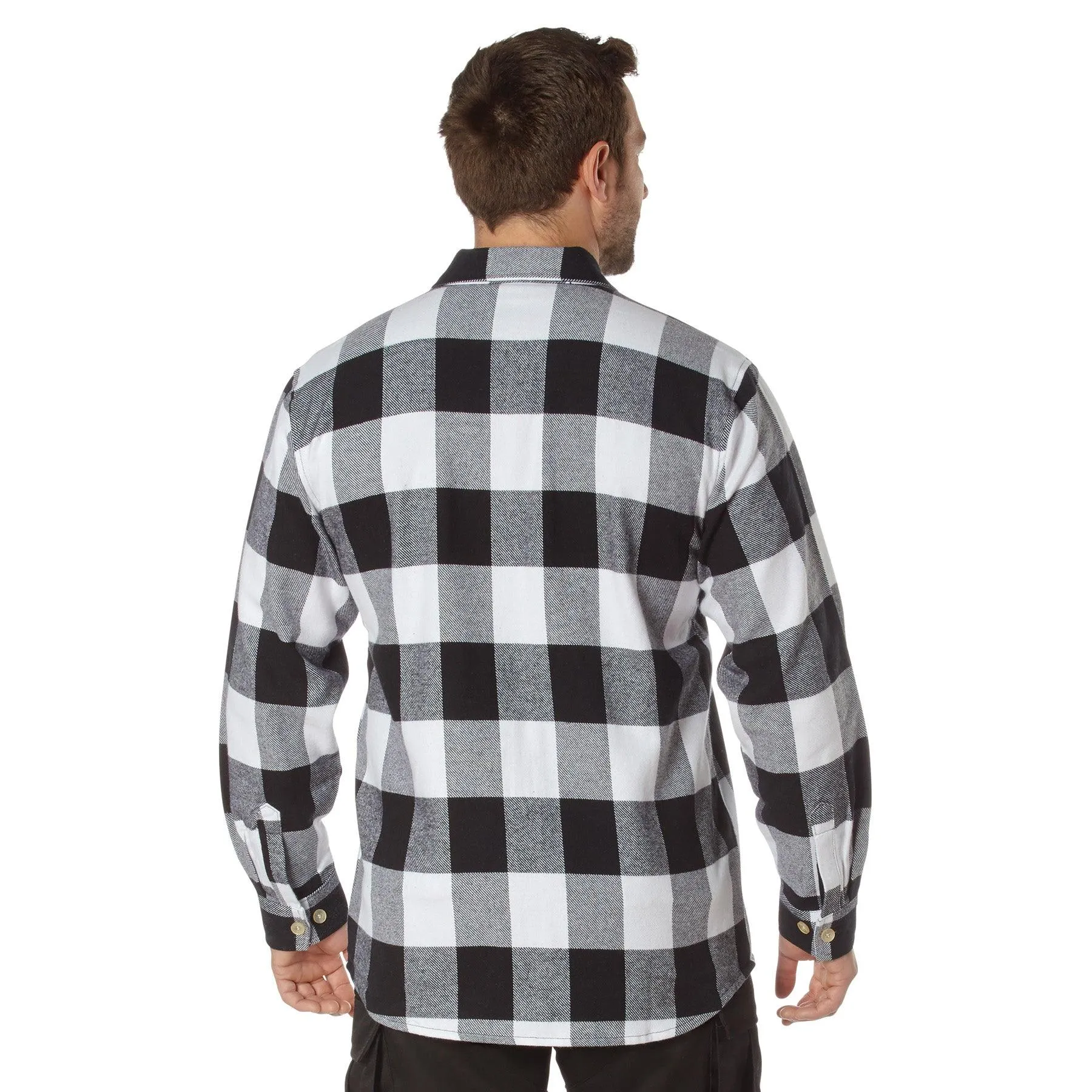 Extra Heavyweight Buffalo Plaid Flannel Shirt