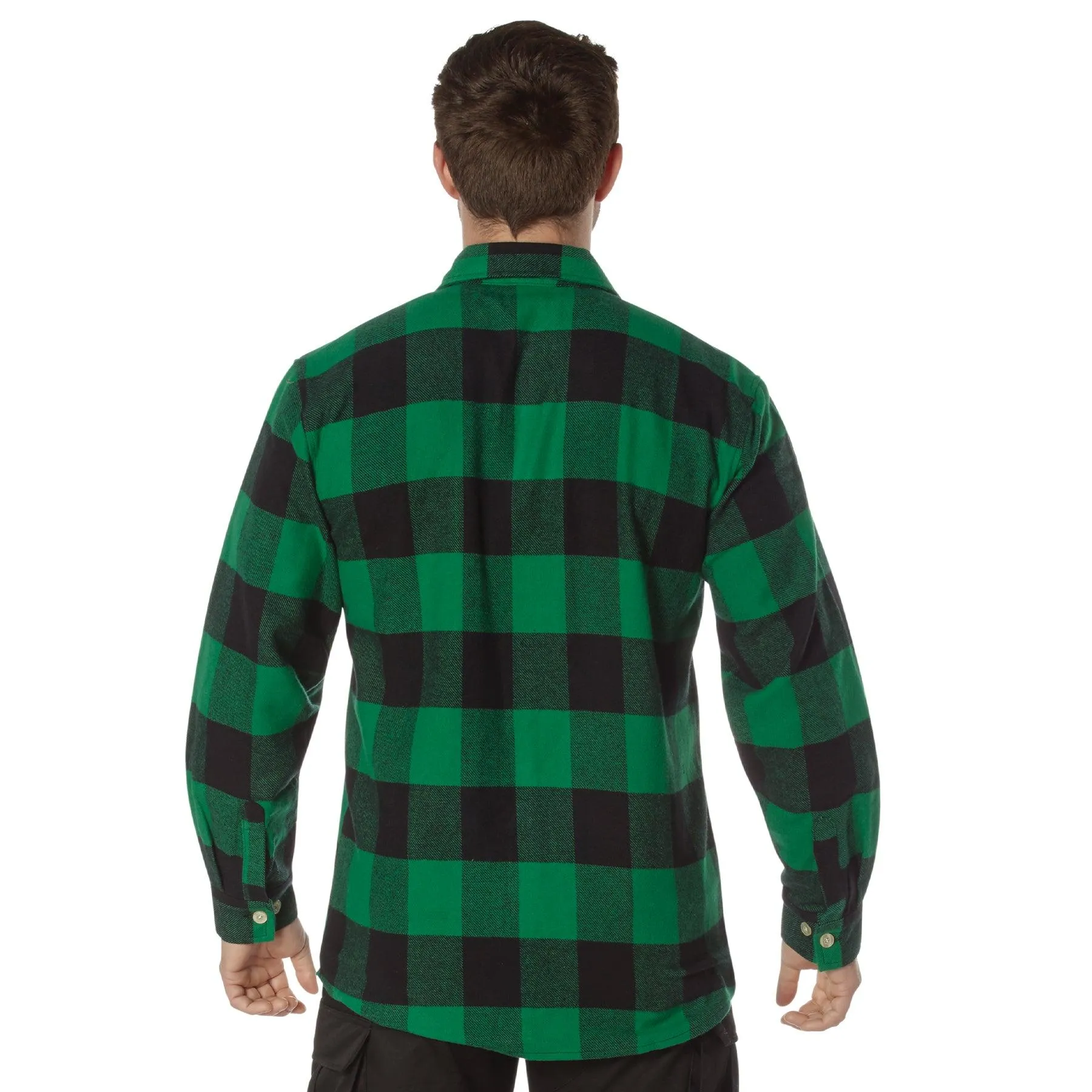 Extra Heavyweight Buffalo Plaid Flannel Shirt