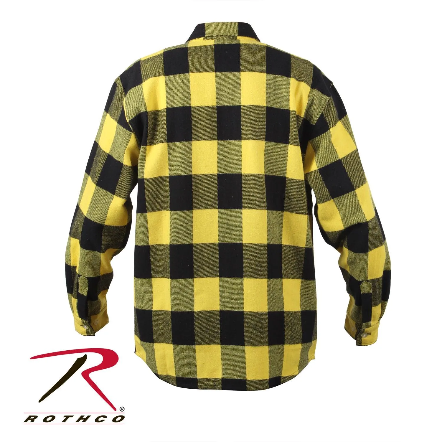 Extra Heavyweight Buffalo Plaid Flannel Shirt