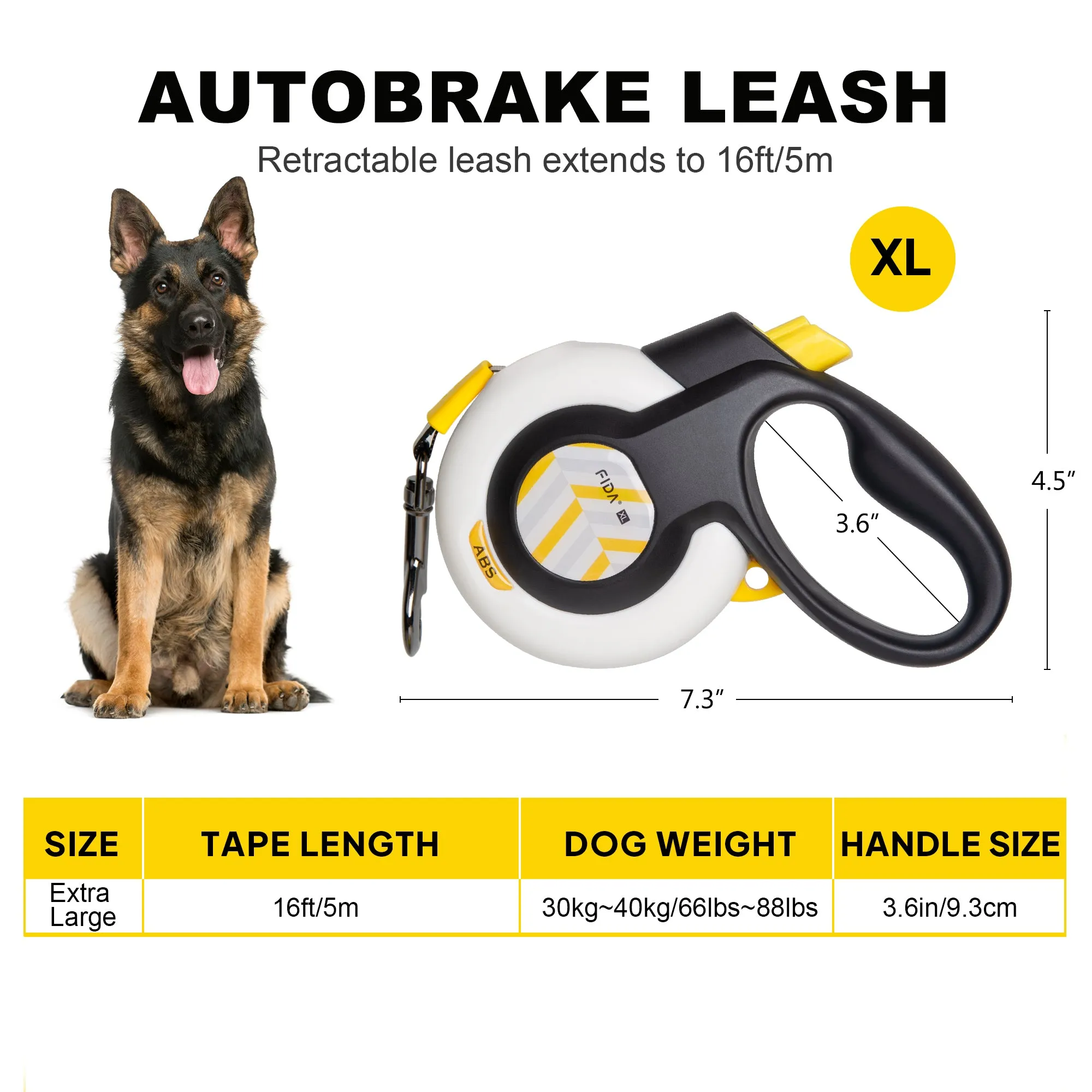 FIDA AutoBrake Leash