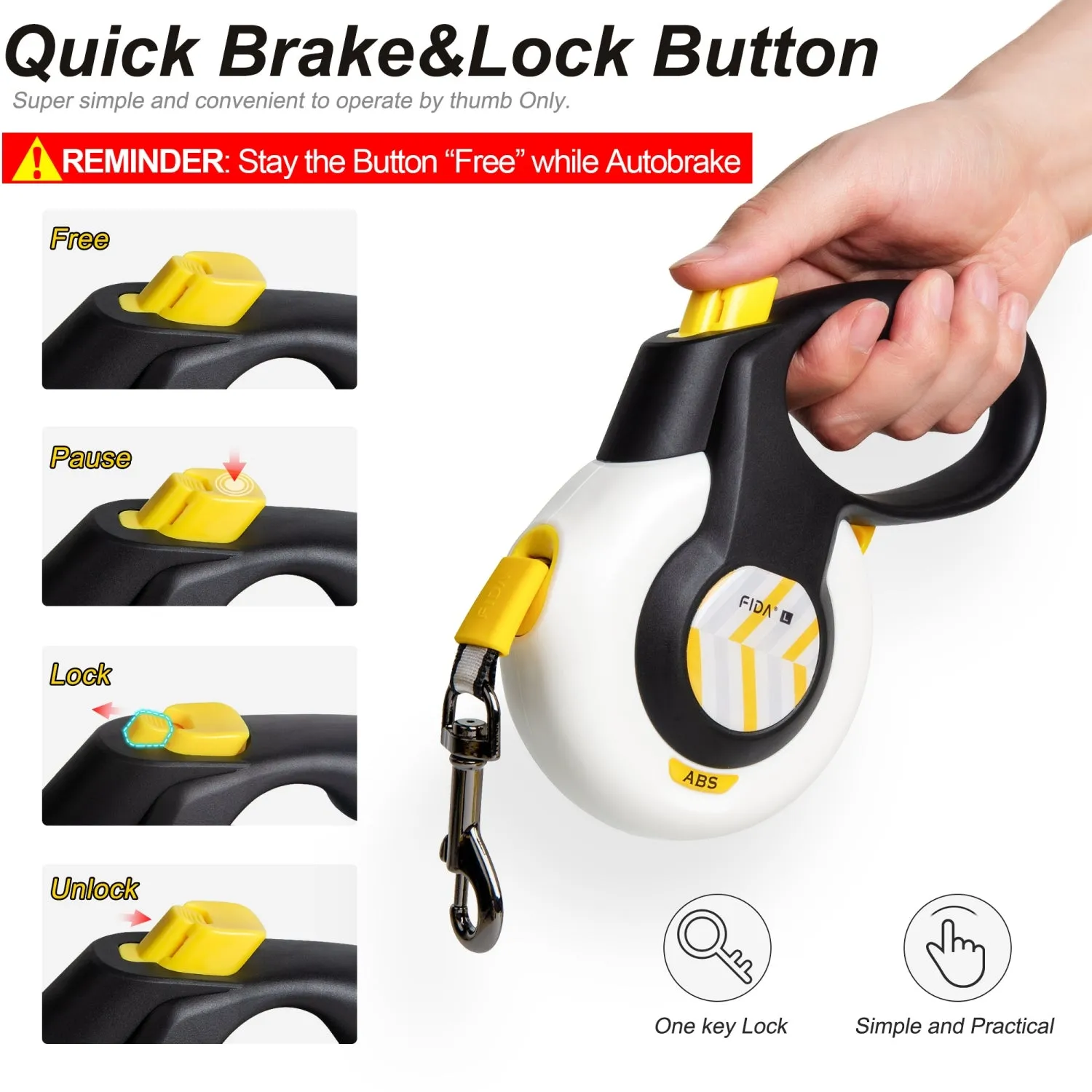 FIDA AutoBrake Leash