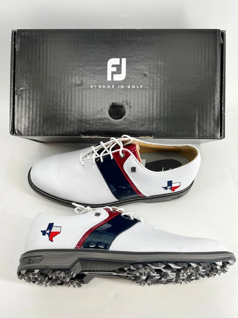 Footjoy Myjoys Premiere Series Packard Golf Shoes Texas 12 M