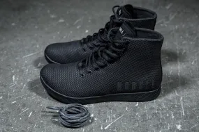 HIGH-TOP BLACK TRAINER (MEN'S).