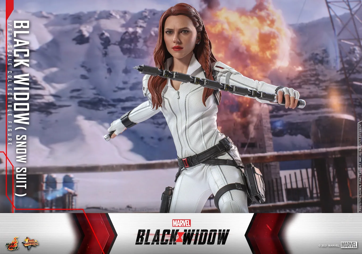 Hot Toys - MMS601 - Black Widow - 1/6th scale Black Widow (Snow Suit) Collectible Figure