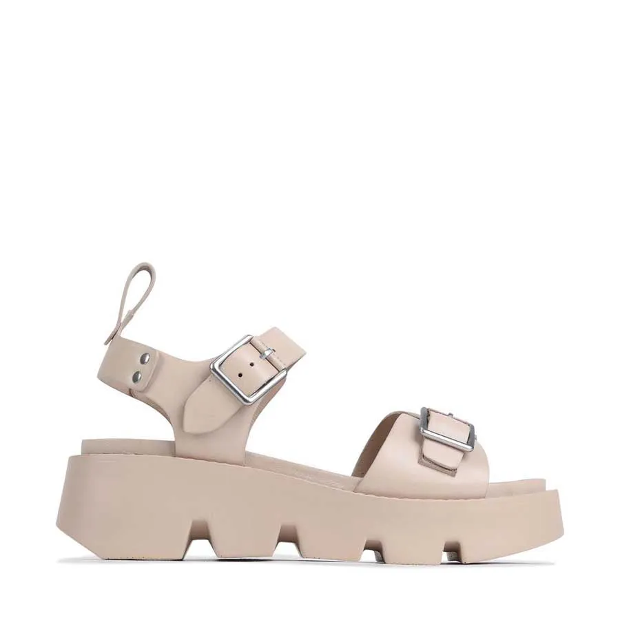 KAIRA PLATFORM SANDALS LEATHER