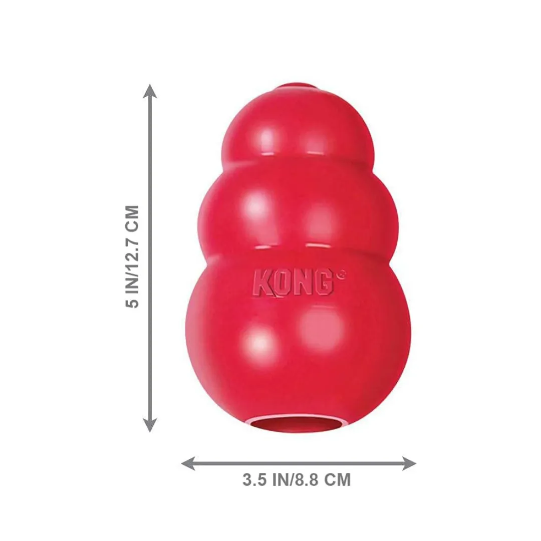 Kong  Classic Red Dog toy