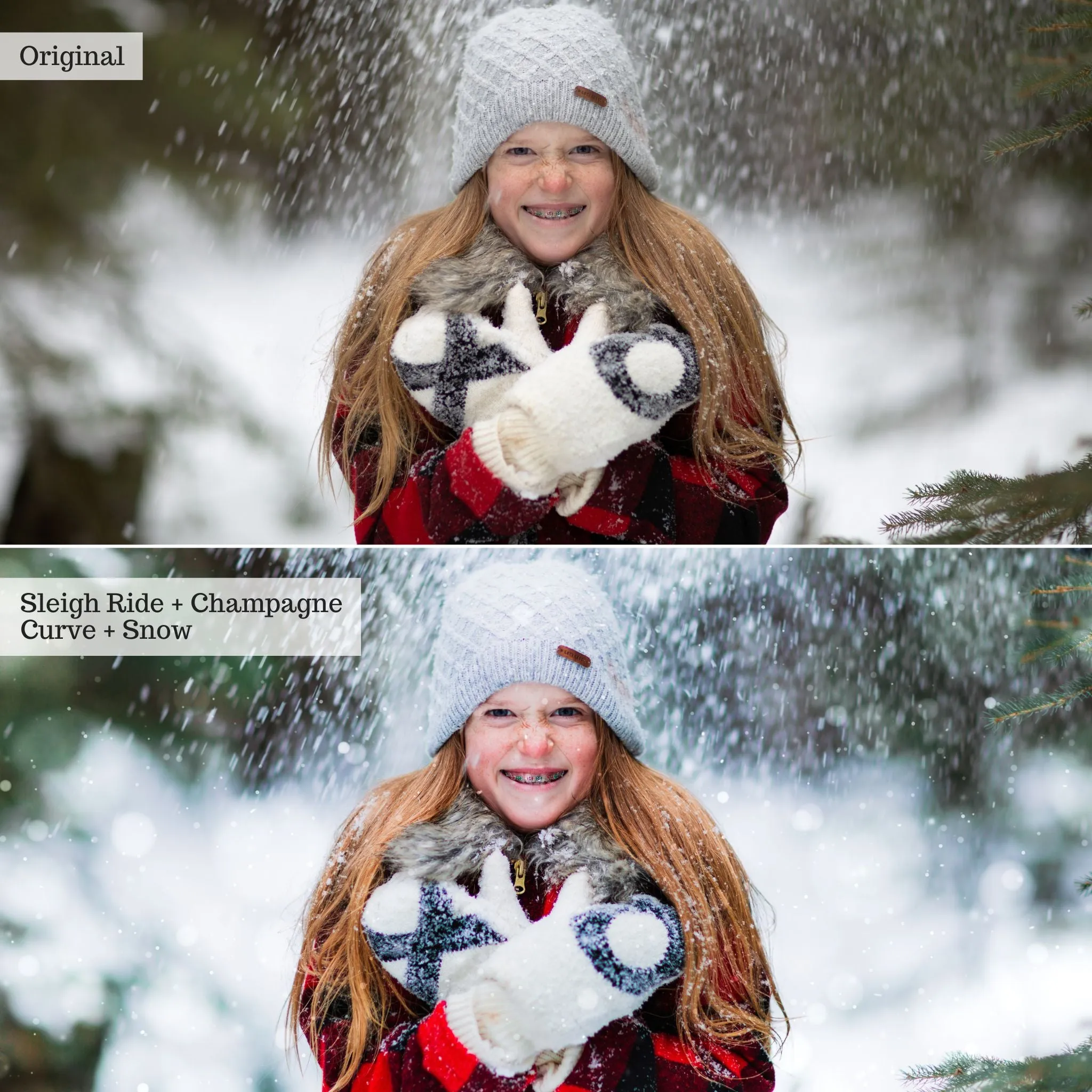 Let it Snow! 2.0 Winter Lightroom Presets & AI Tools – Desktop & Mobile