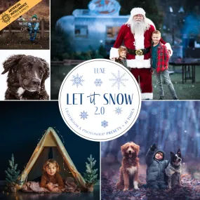 Let it Snow! 2.0 Winter Lightroom Presets & AI Tools – Desktop & Mobile