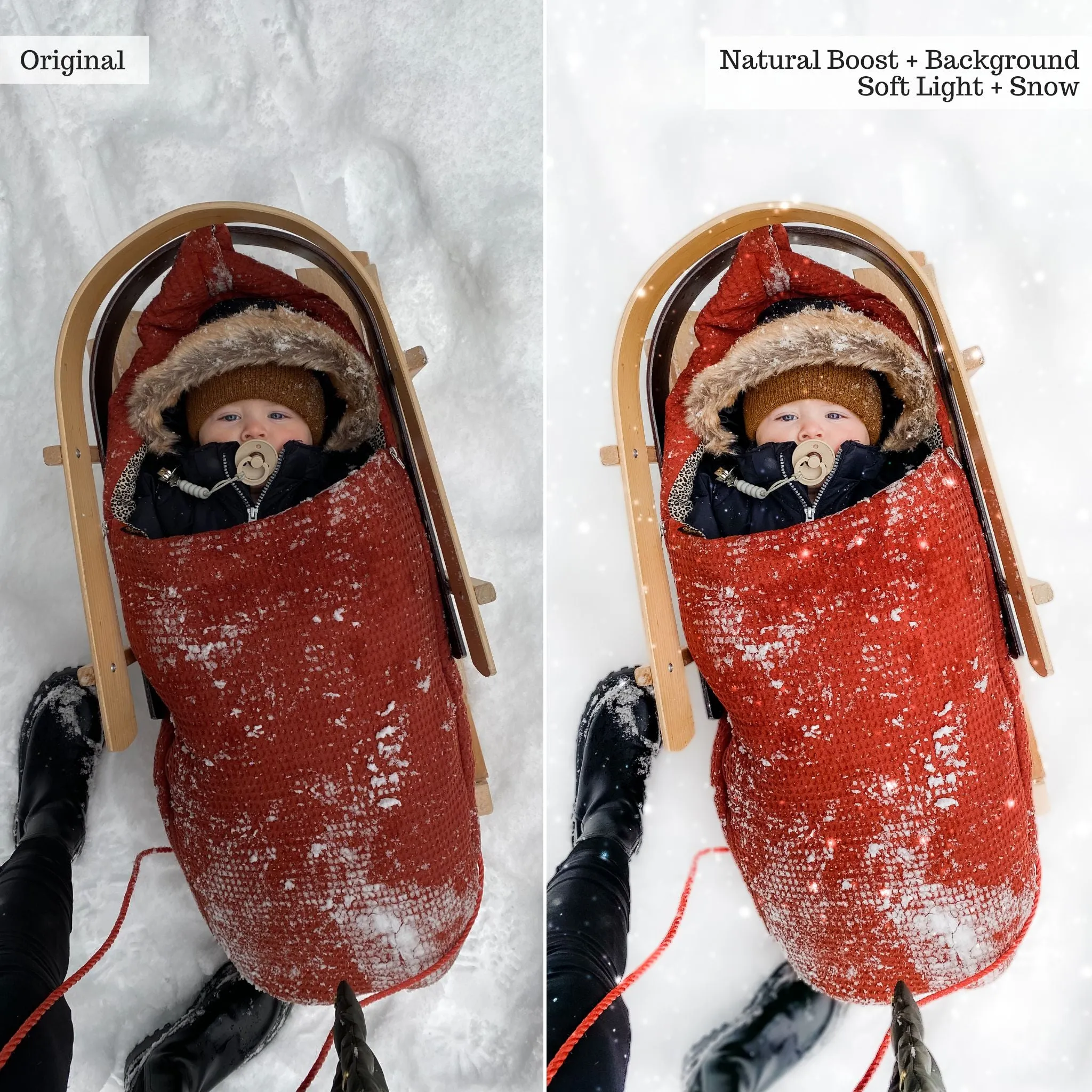 Let it Snow! 2.0 Winter Lightroom Presets & AI Tools – Desktop & Mobile