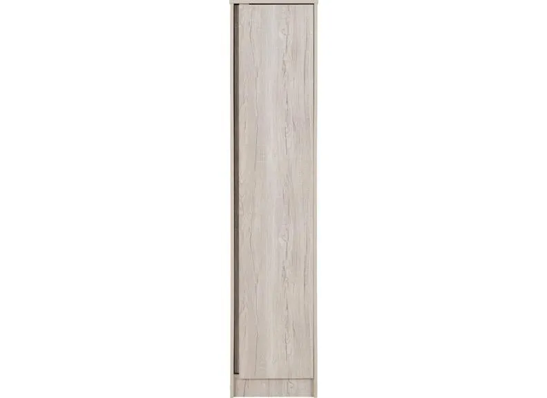 Malvern Single Door Wardrobe In Urban Snow