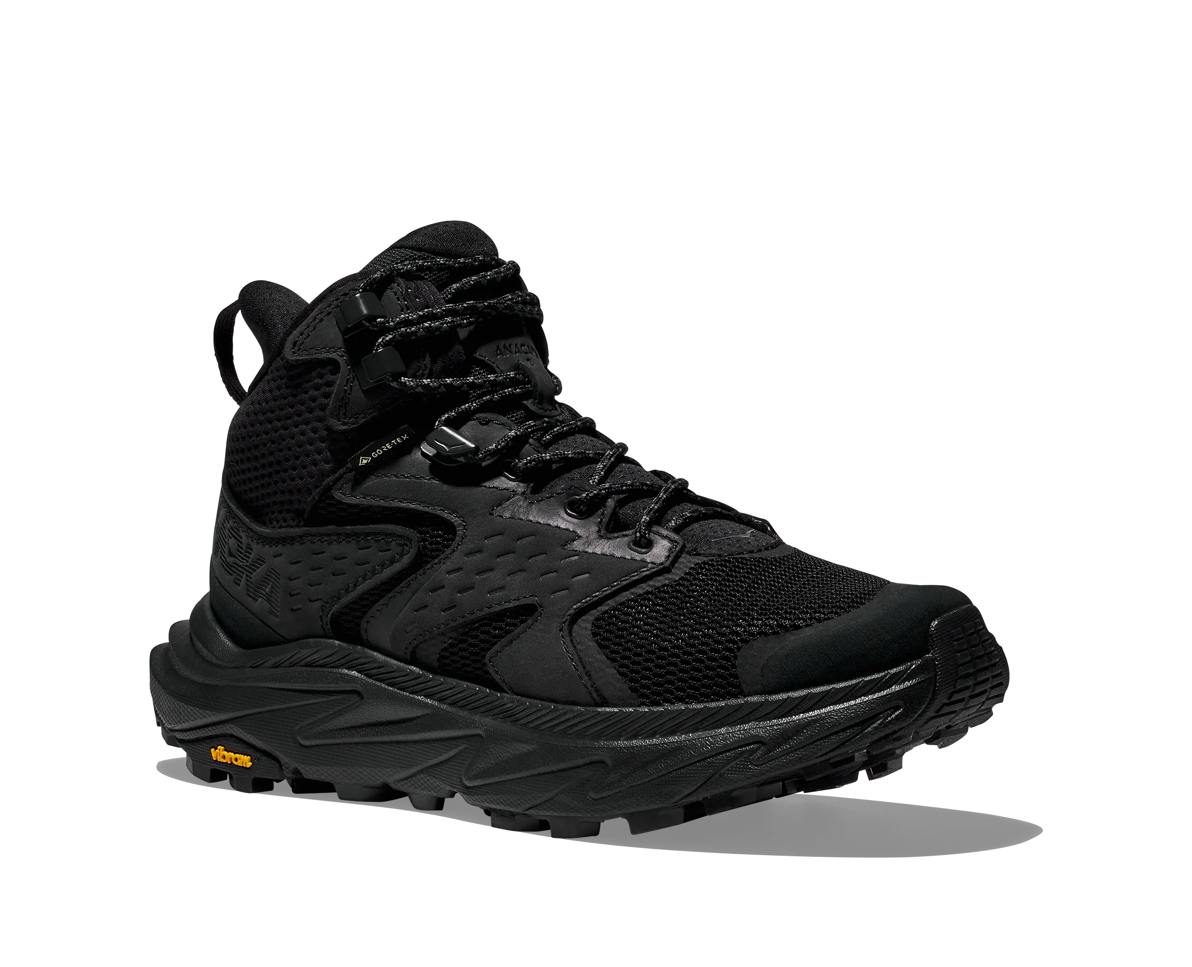 Men's Hoka Anacapa 2 Mid GTX Color: Black / Black