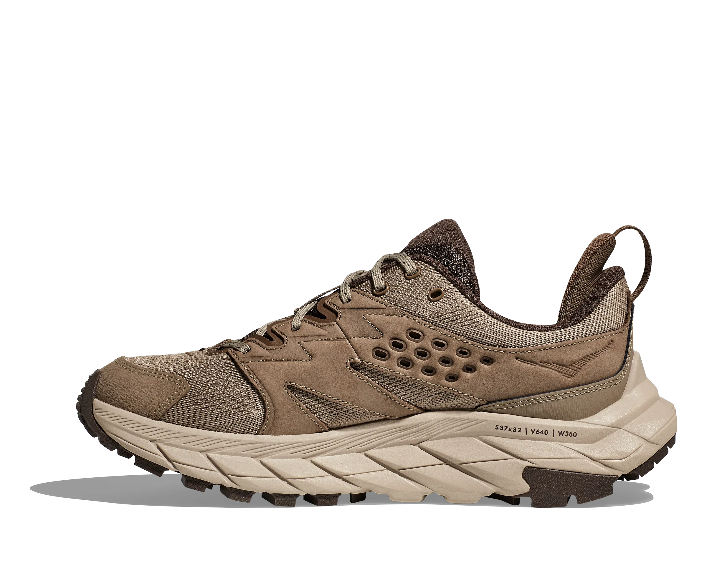 Men's Hoka Anacapa Breeze Low Color:  Dune / Oxford Tan