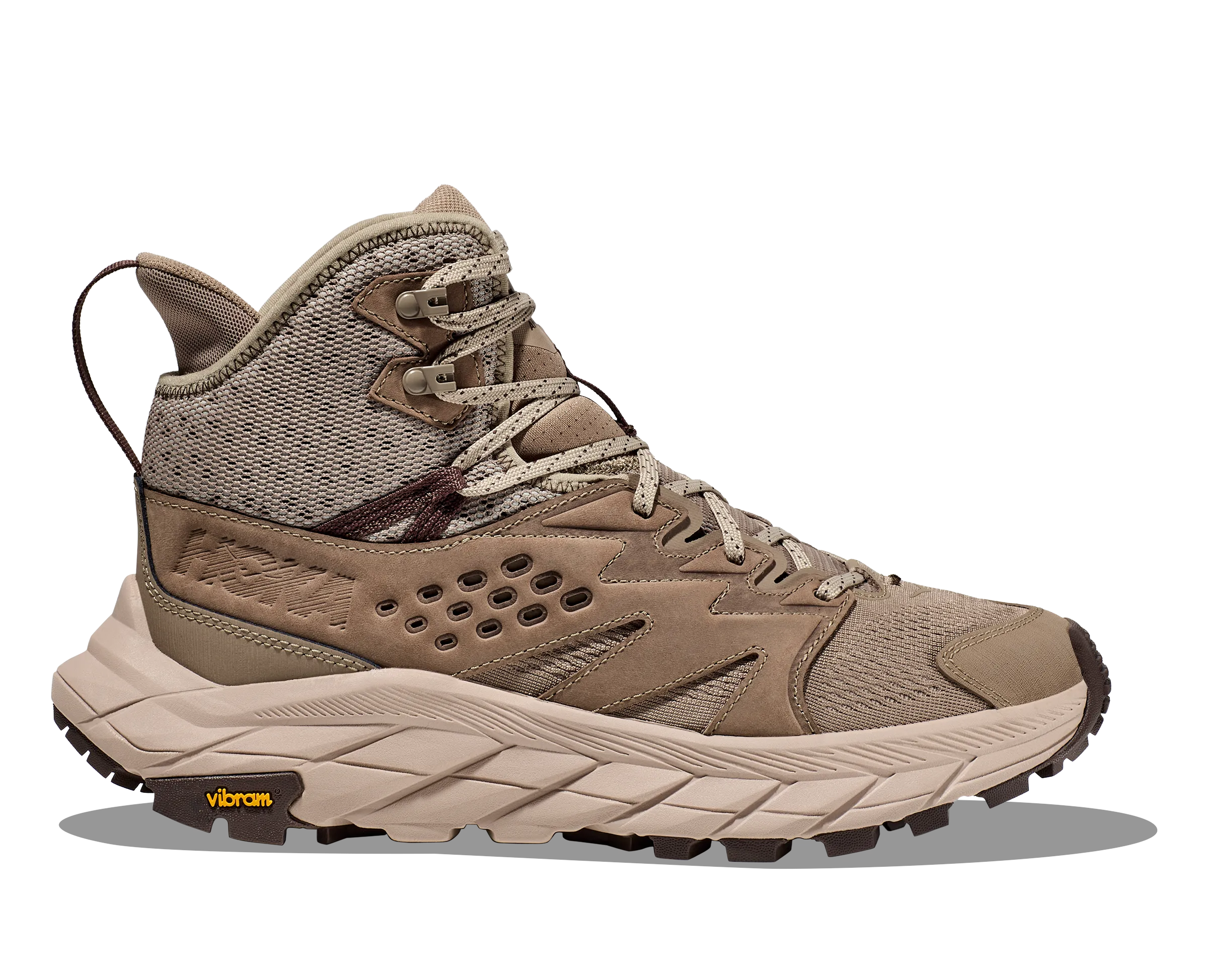 Men's Hoka Anacapa Breeze Mid Color: Dune / Oxford Tan