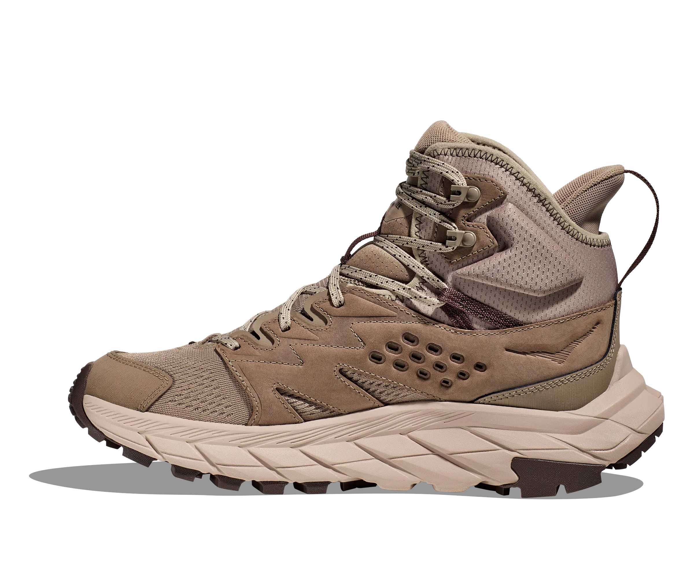 Men's Hoka Anacapa Breeze Mid Color: Dune / Oxford Tan