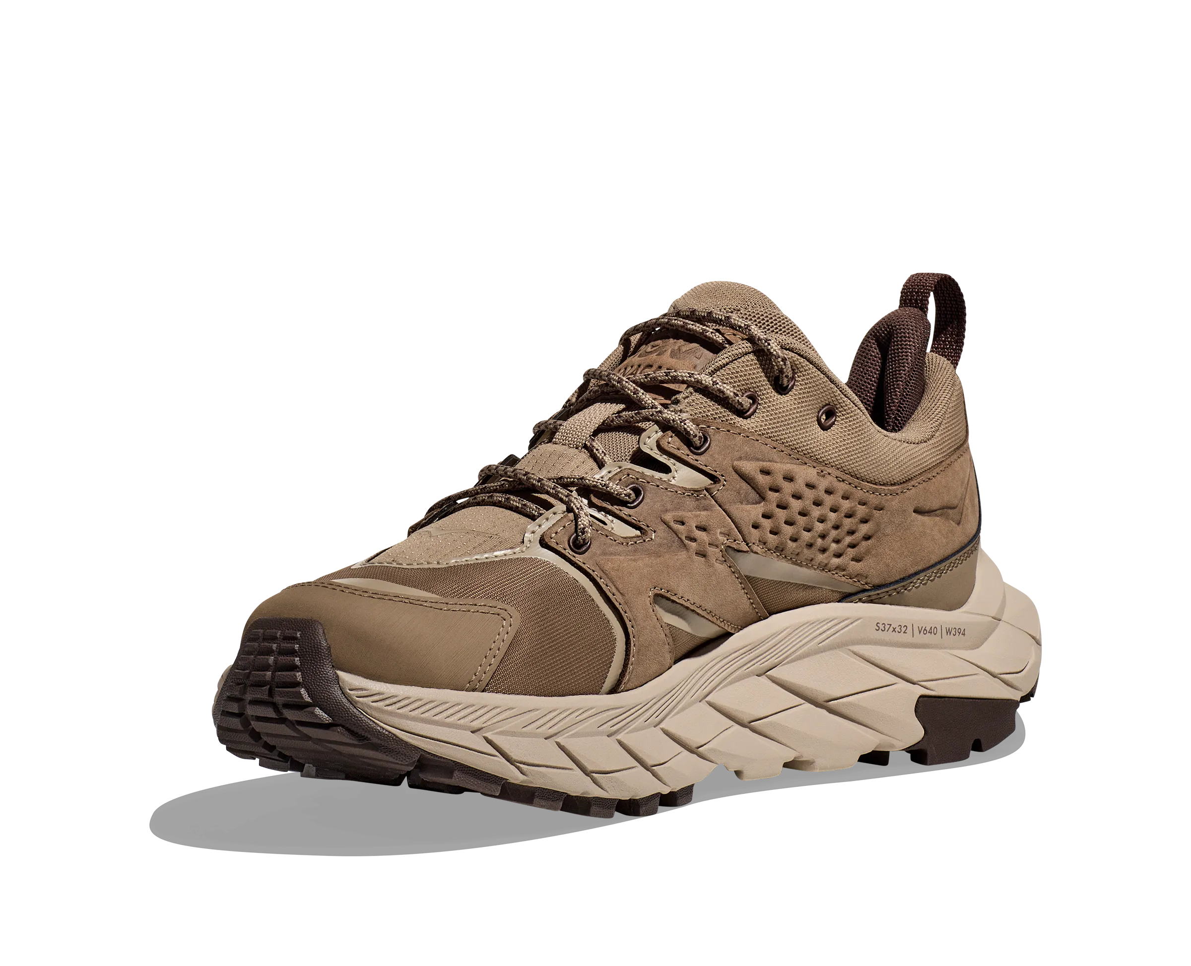 Men's Hoka Anacapa Low GTX Color: Dune/Oxford Tan