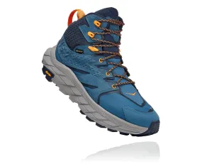 Men's Hoka One One Anacapa Mid GTX Color: Real Teal/Outer Space