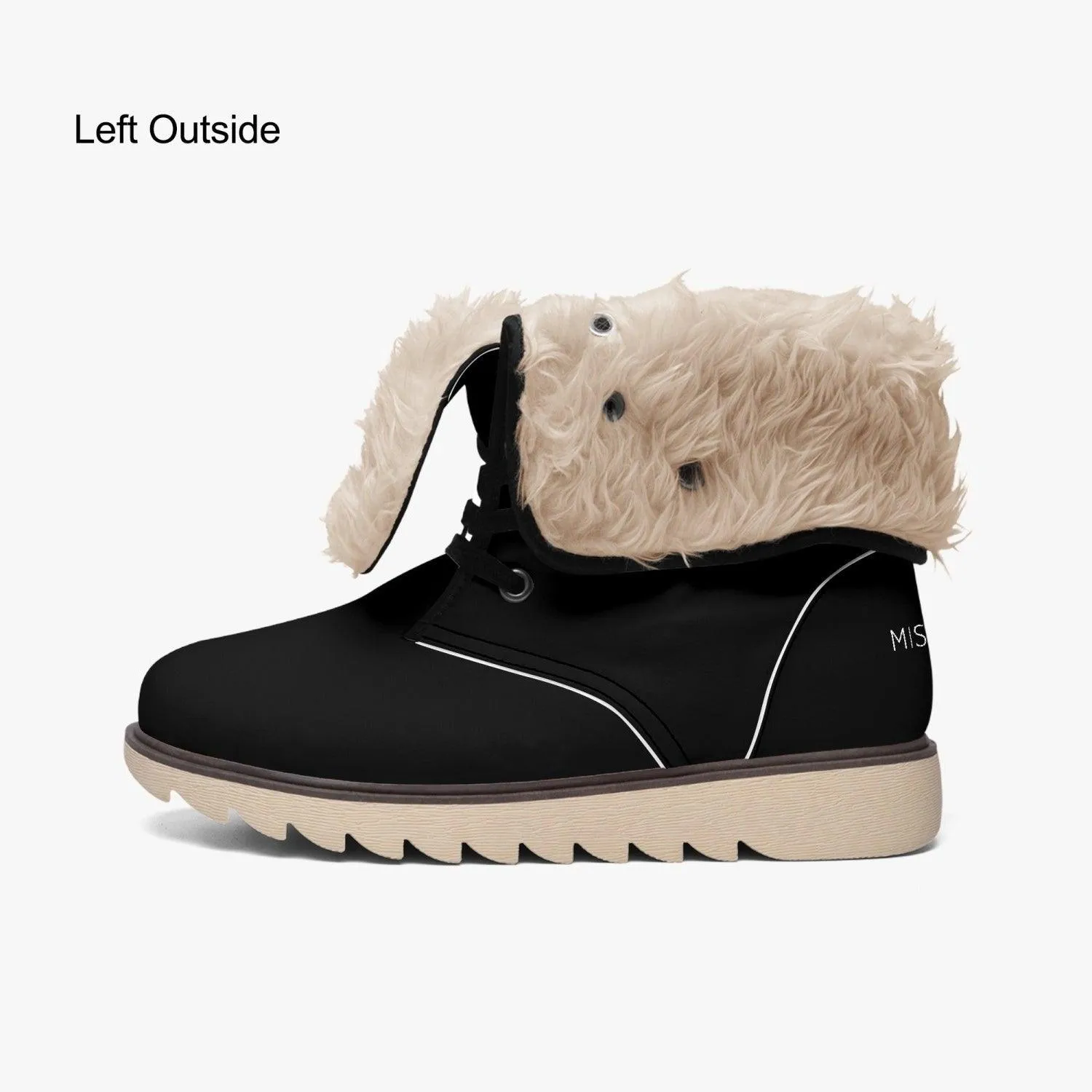 MISHA Cotton-pad Fur Lining Boots