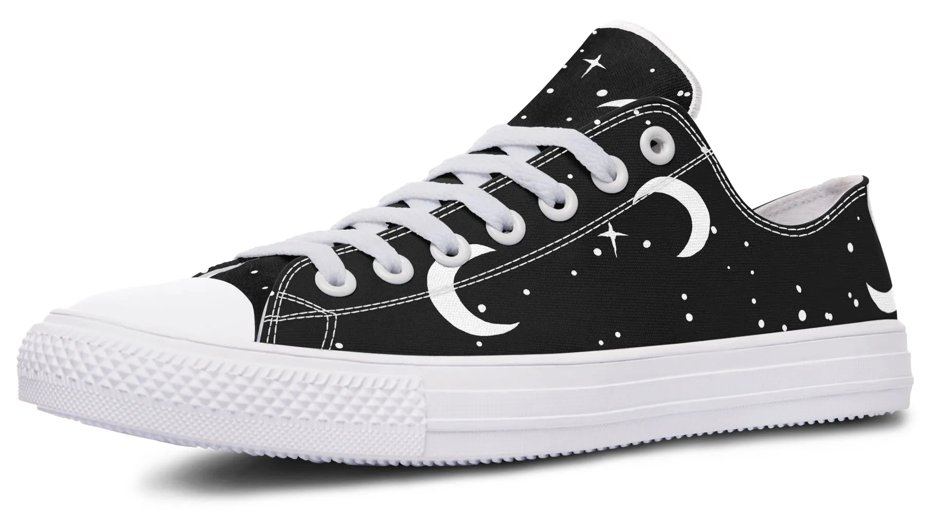 MoonDust Low Tops - Classic Premium Canvas Shoes with Comfortable and Durable Soles