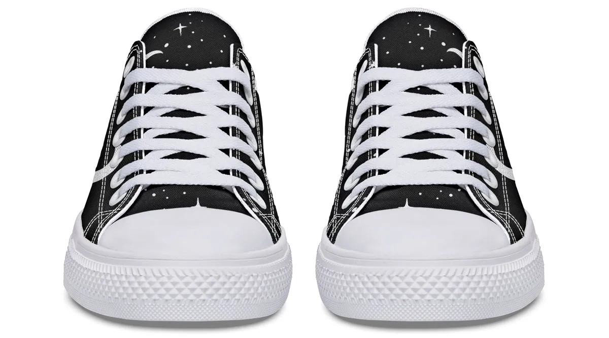 MoonDust Low Tops - Classic Premium Canvas Shoes with Comfortable and Durable Soles