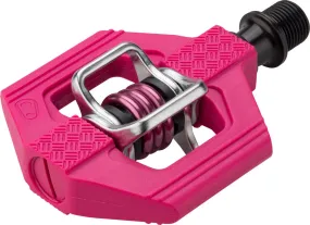 NEW Crank Brothers Candy 1 Pedals - Dual Sided Clipless with Platform, Composite, 9/16", Pink