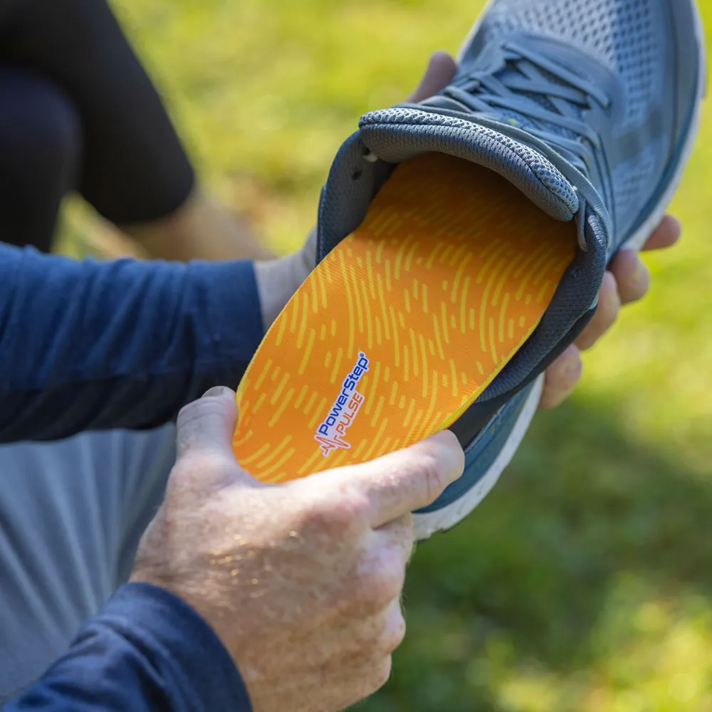 PowerStep PULSE Performance Insoles | Running Shoe Pain Relief Orthotic