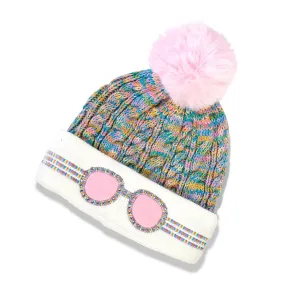 Rainbow Trail Knit Kids' Beanie Hat