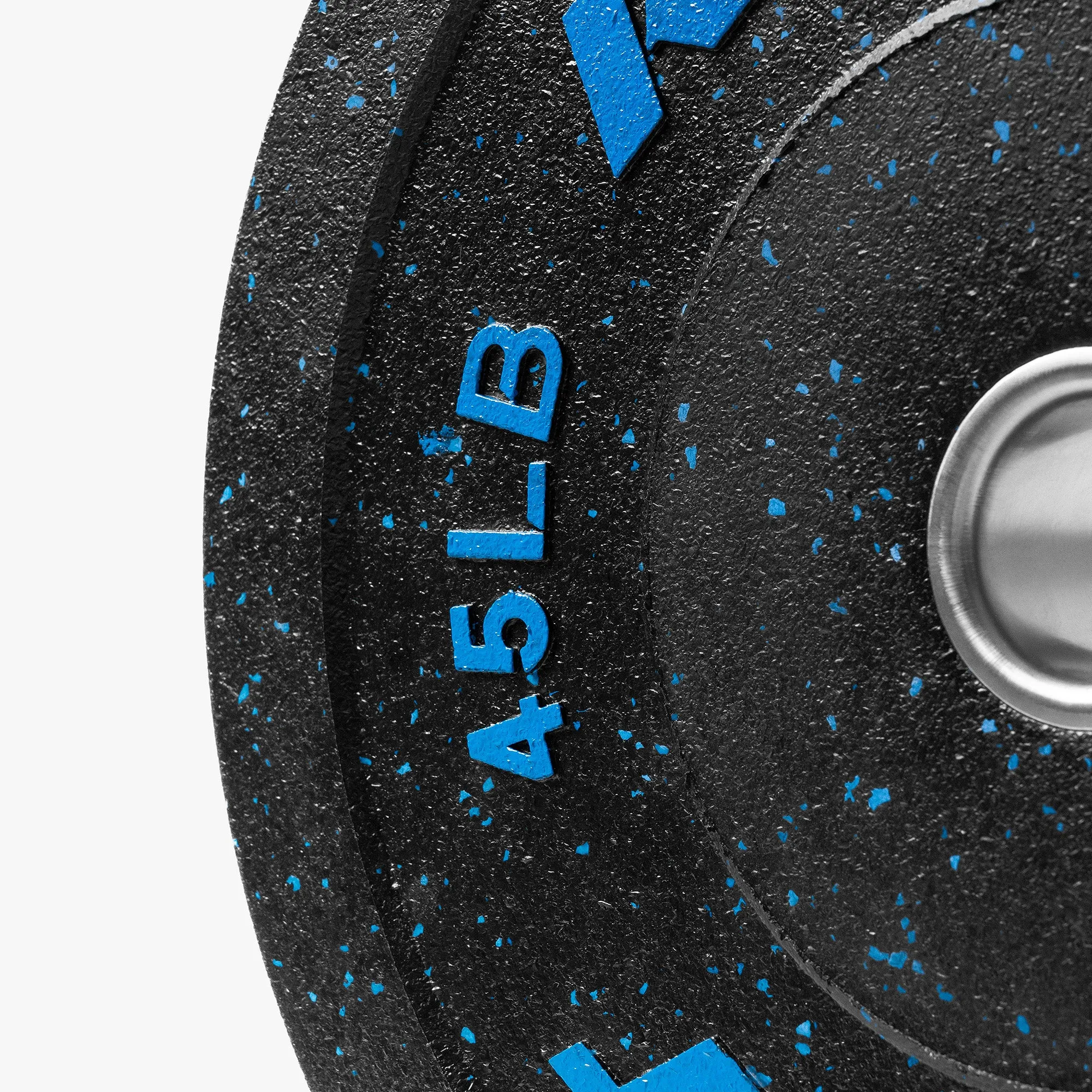 RitFit Fleck Bumper Plates 2-Inch Olympic Rubber Weight Plates