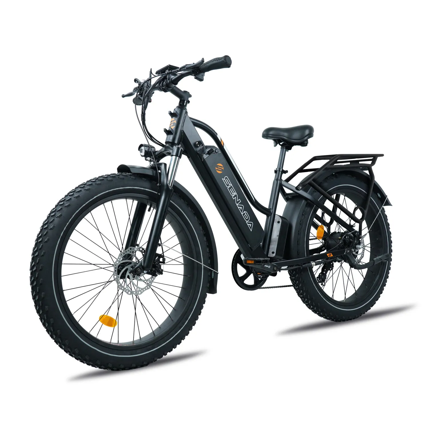 Senada HERALD 1000W 48V 21AH 26" Step Thru All Terrain Fat Tire Electric Bike