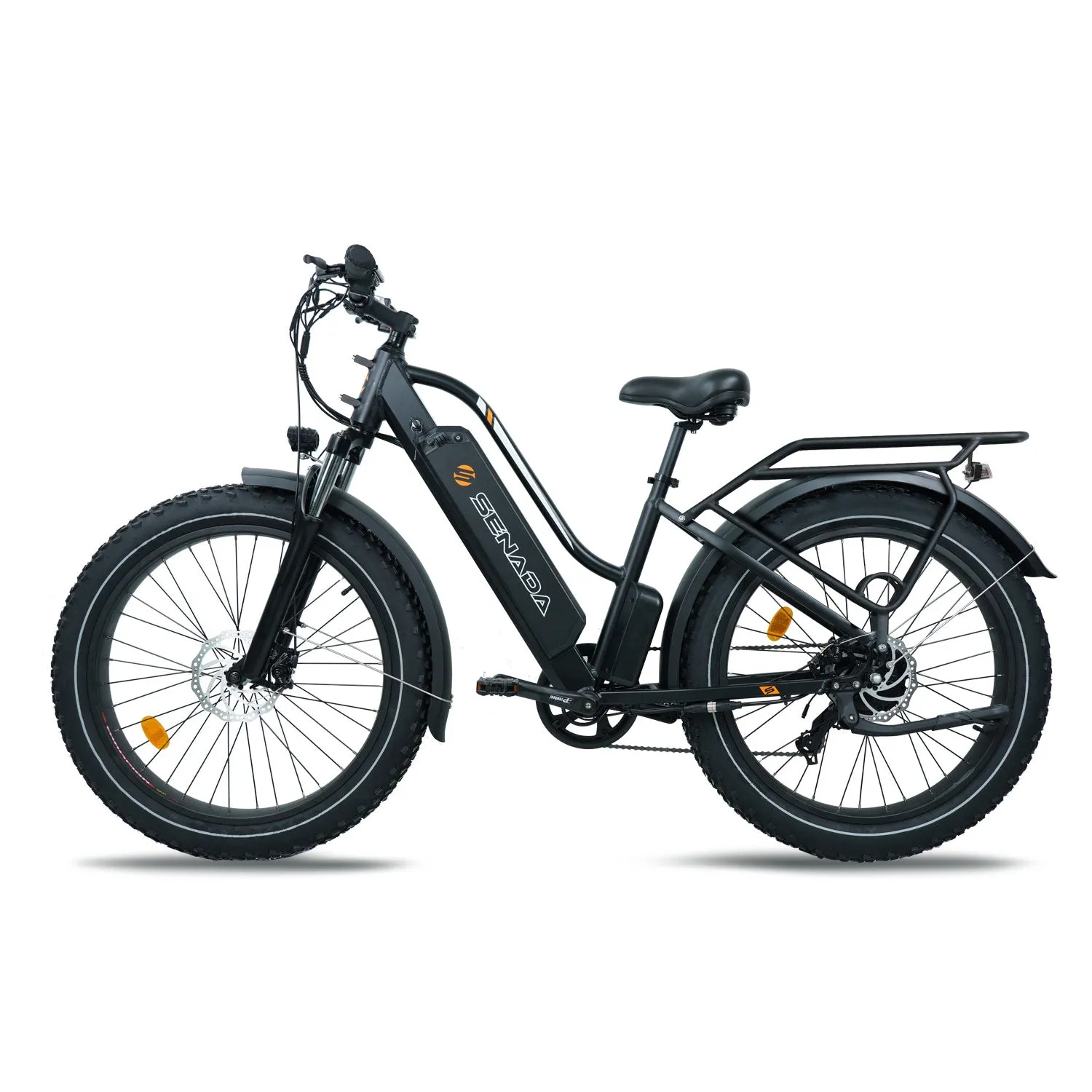 Senada HERALD 1000W 48V 21AH 26" Step Thru All Terrain Fat Tire Electric Bike