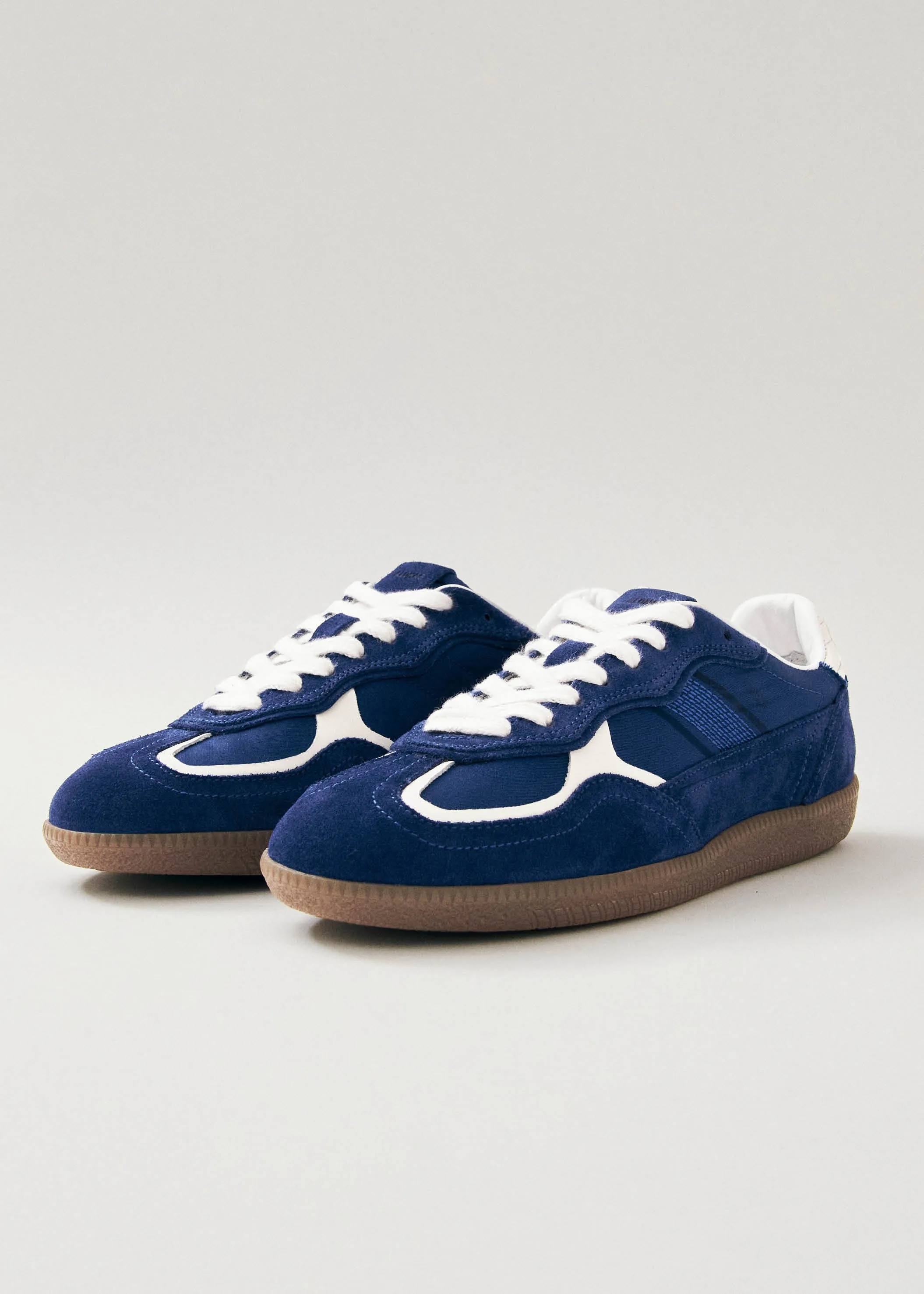 Tb.490 Rife Sheen Blue Leather Sneakers