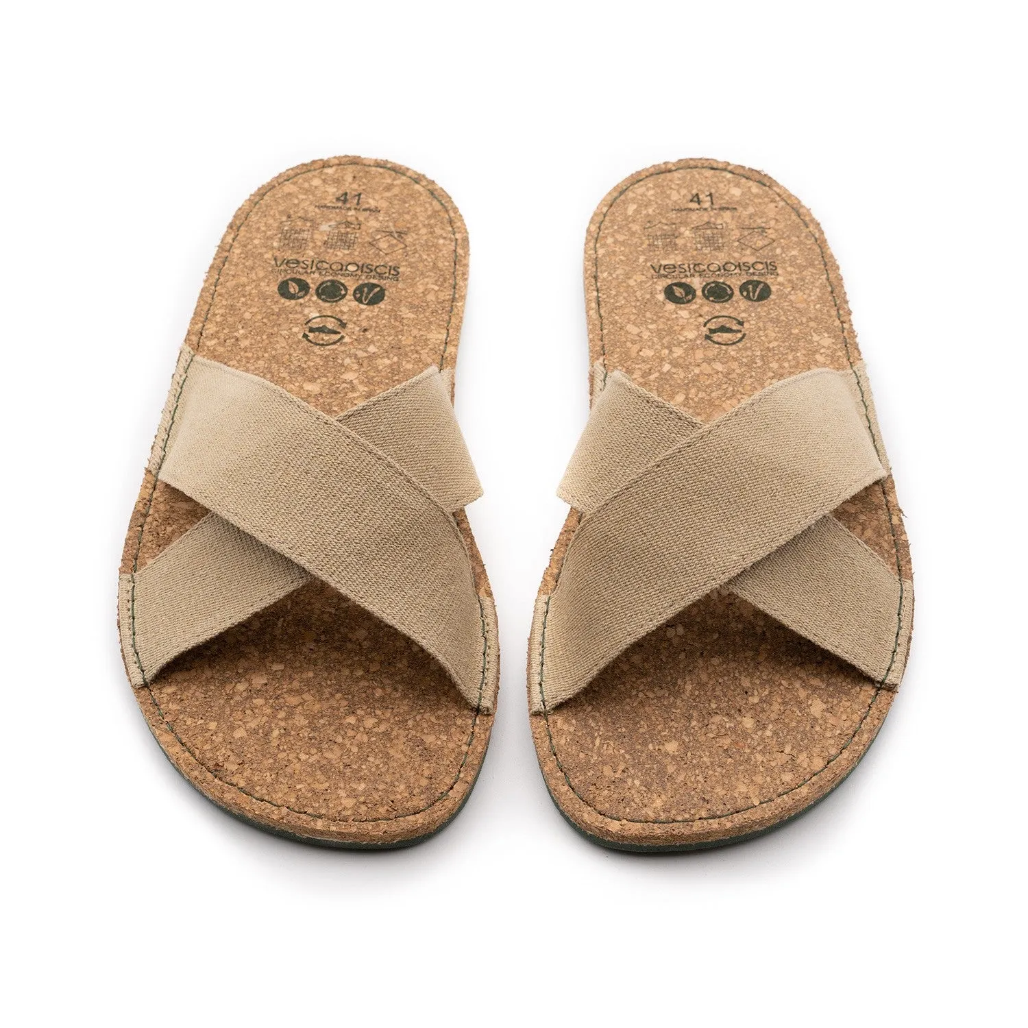 Vegan sandal sand SRI007