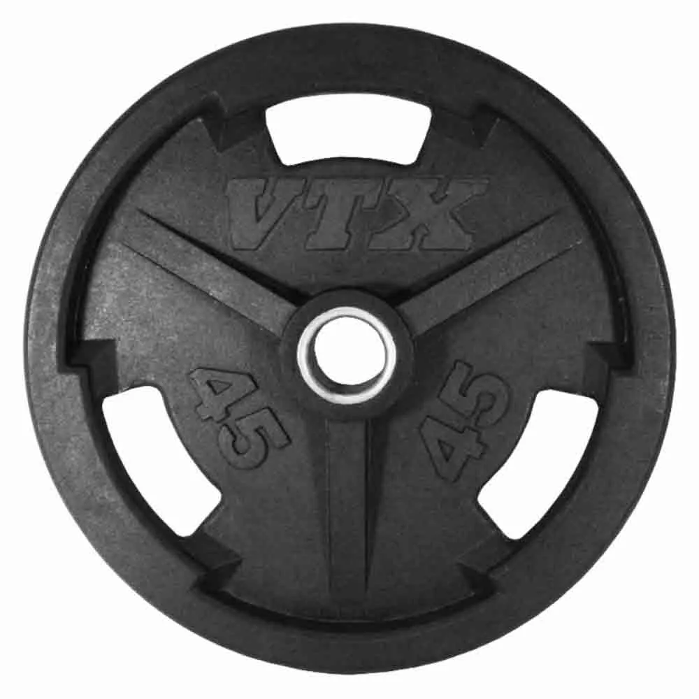 VTX Rubber Grip Plate 245 lb Set