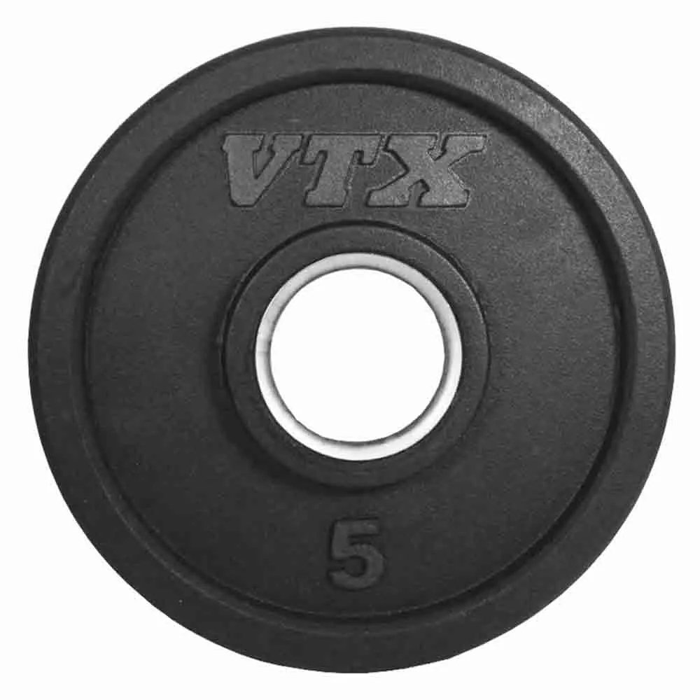 VTX Rubber Grip Plate 245 lb Set